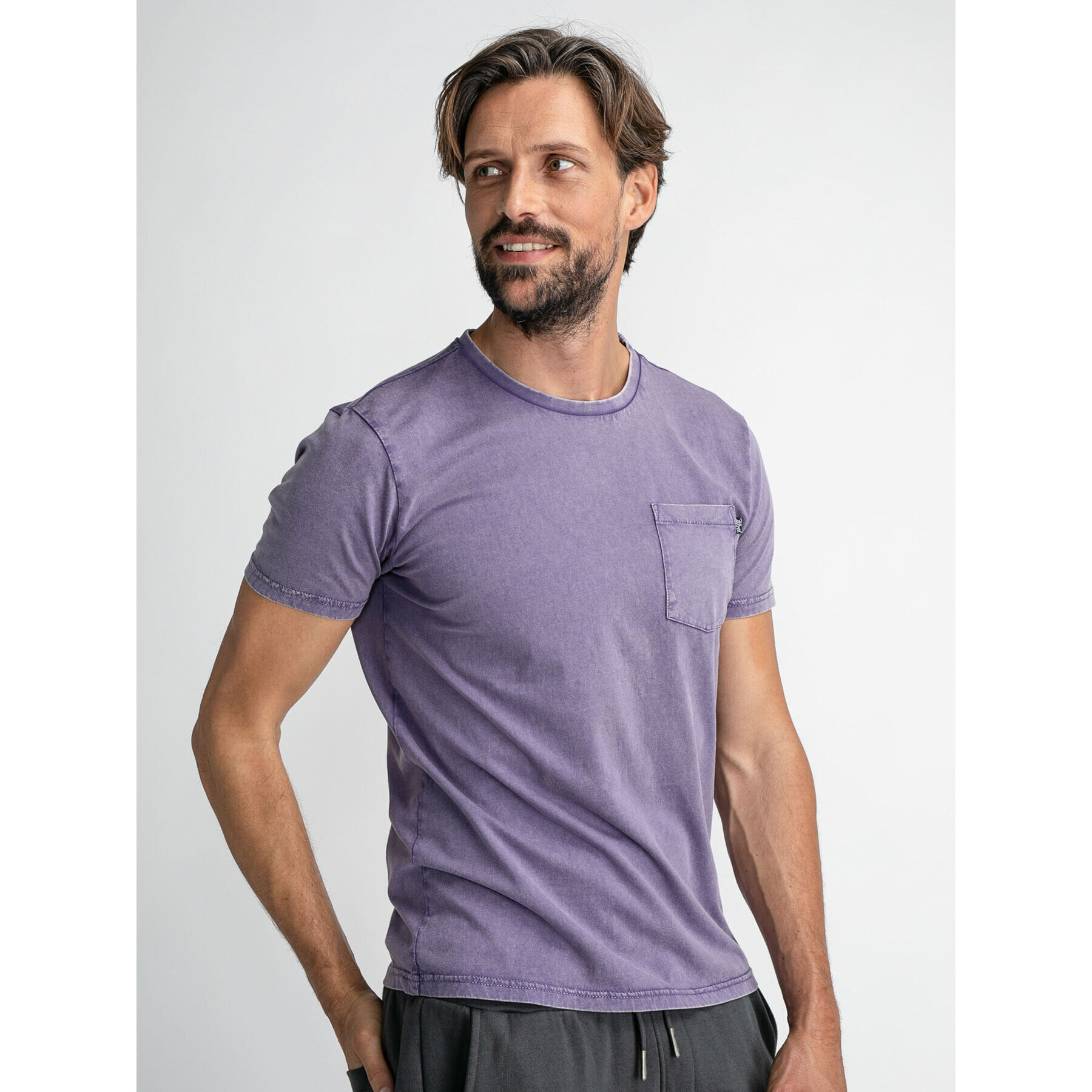 Petrol Industries Tricou M-1030-TSR639 Violet Regular Fit - Pled.ro