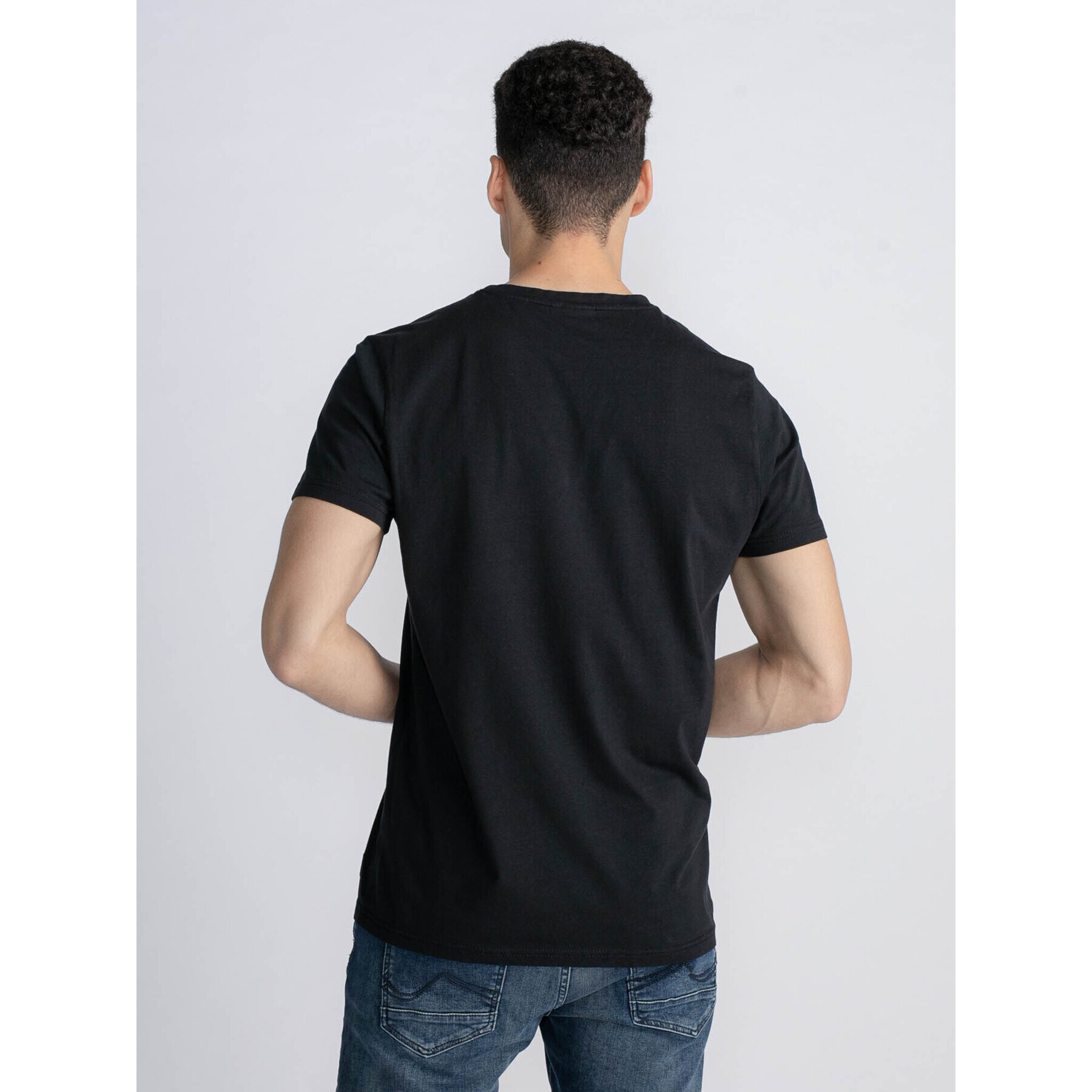 Petrol Industries Tricou M-3030-TSR609 Negru Regular Fit - Pled.ro