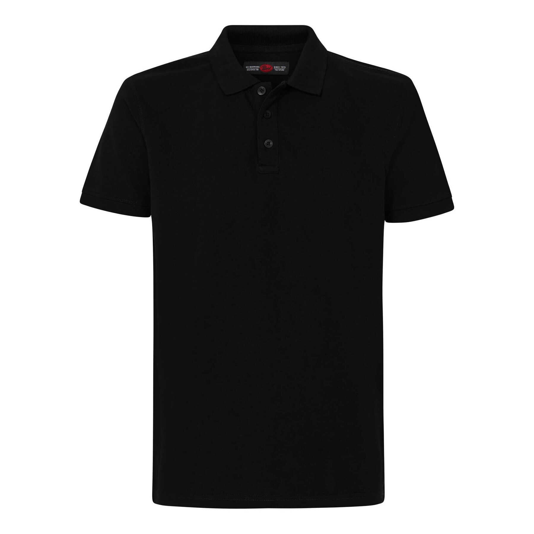 Petrol Industries Tricou polo M-NOOS-POL002 Negru Regular Fit - Pled.ro