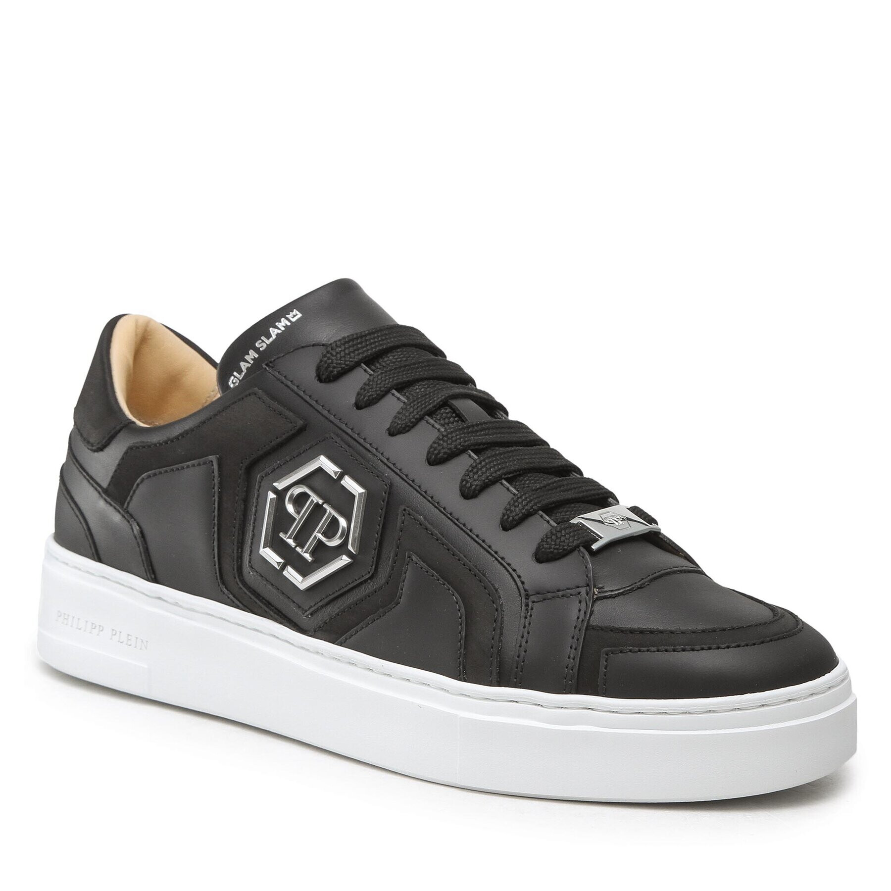 PHILIPP PLEIN Sneakers Hexagon AABS MSC3783 PLE010N Negru - Pled.ro