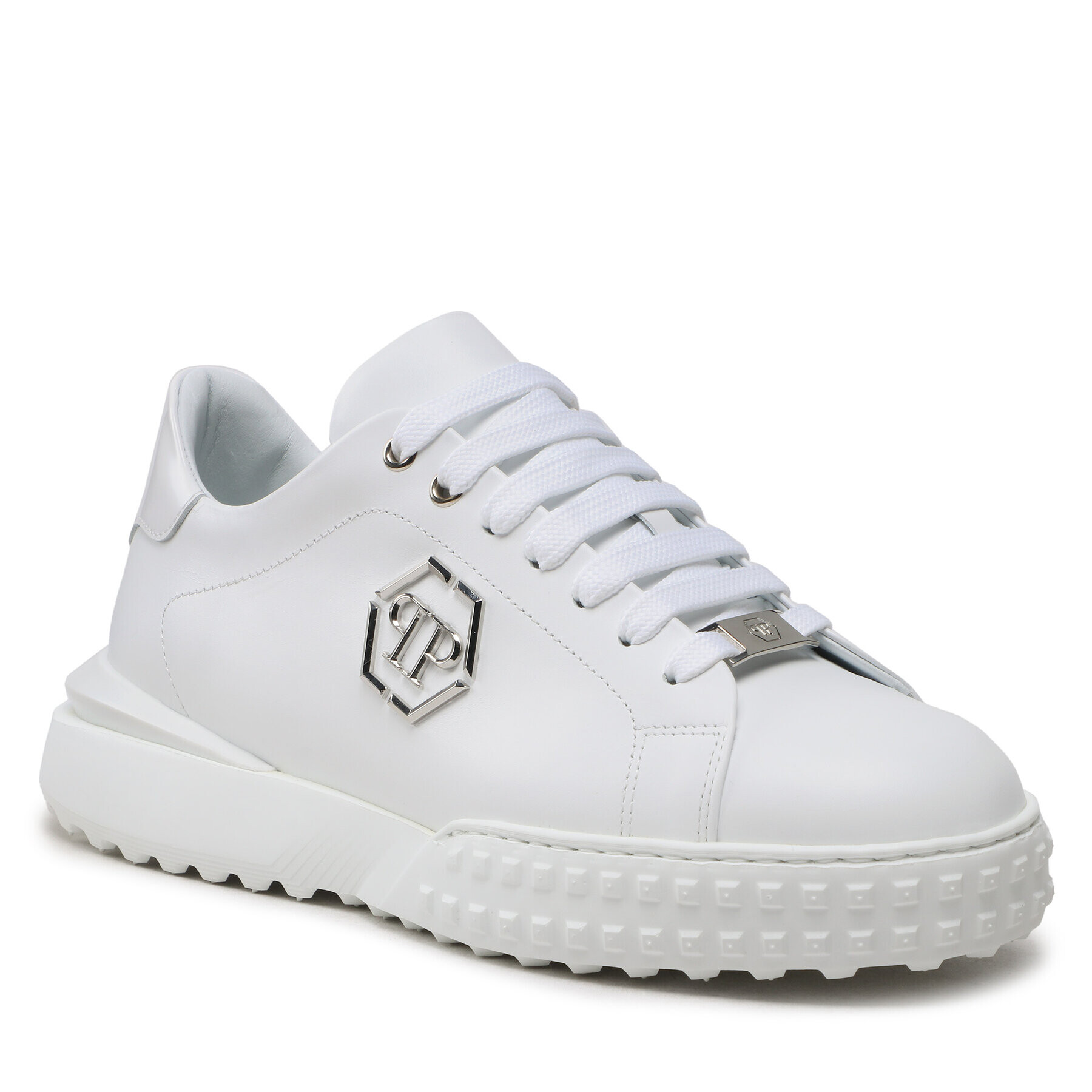 PHILIPP PLEIN Sneakers Lo-Top Sneakers AABS USC0266 PLE010N Alb - Pled.ro