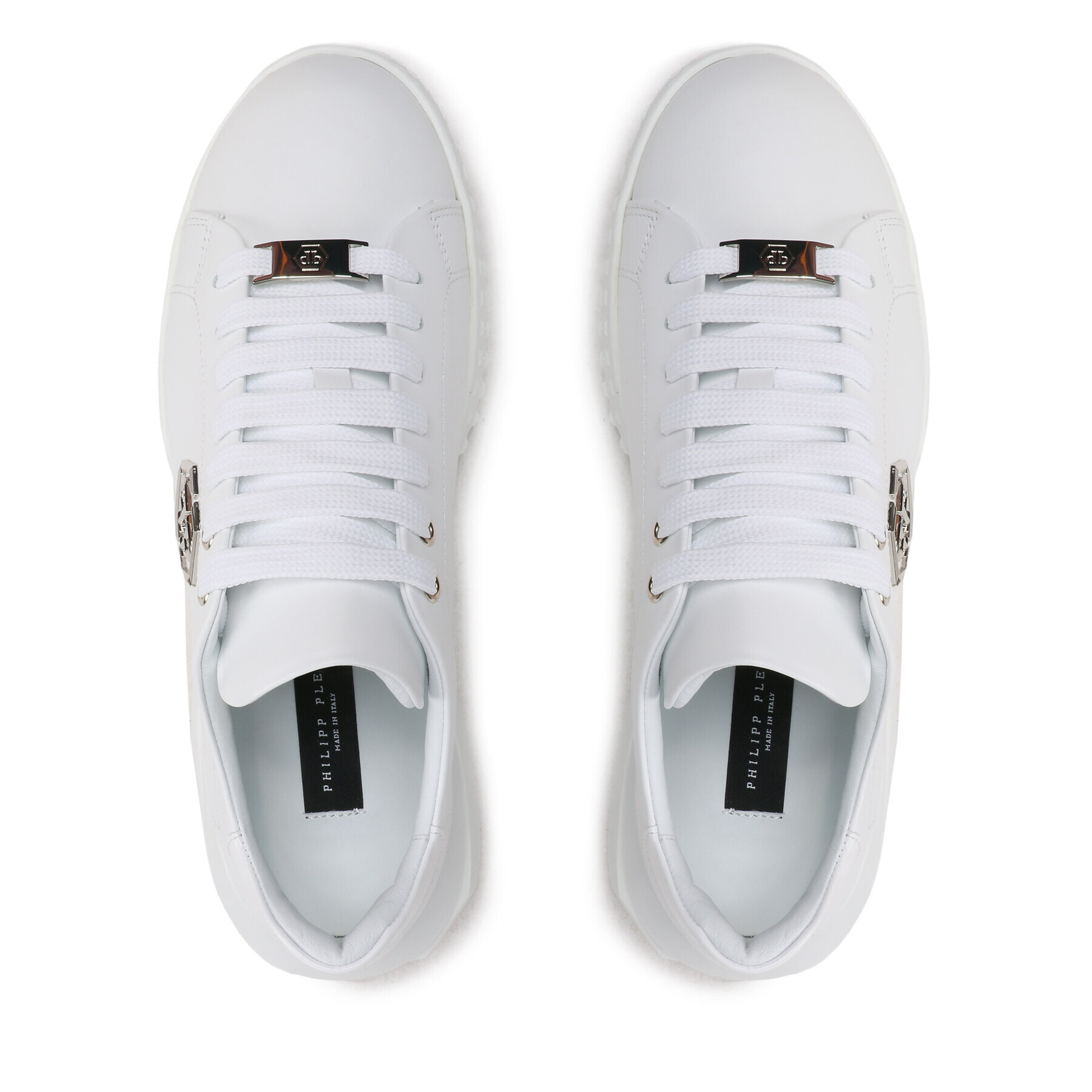 PHILIPP PLEIN Sneakers Lo-Top Sneakers AABS USC0266 PLE010N Alb - Pled.ro