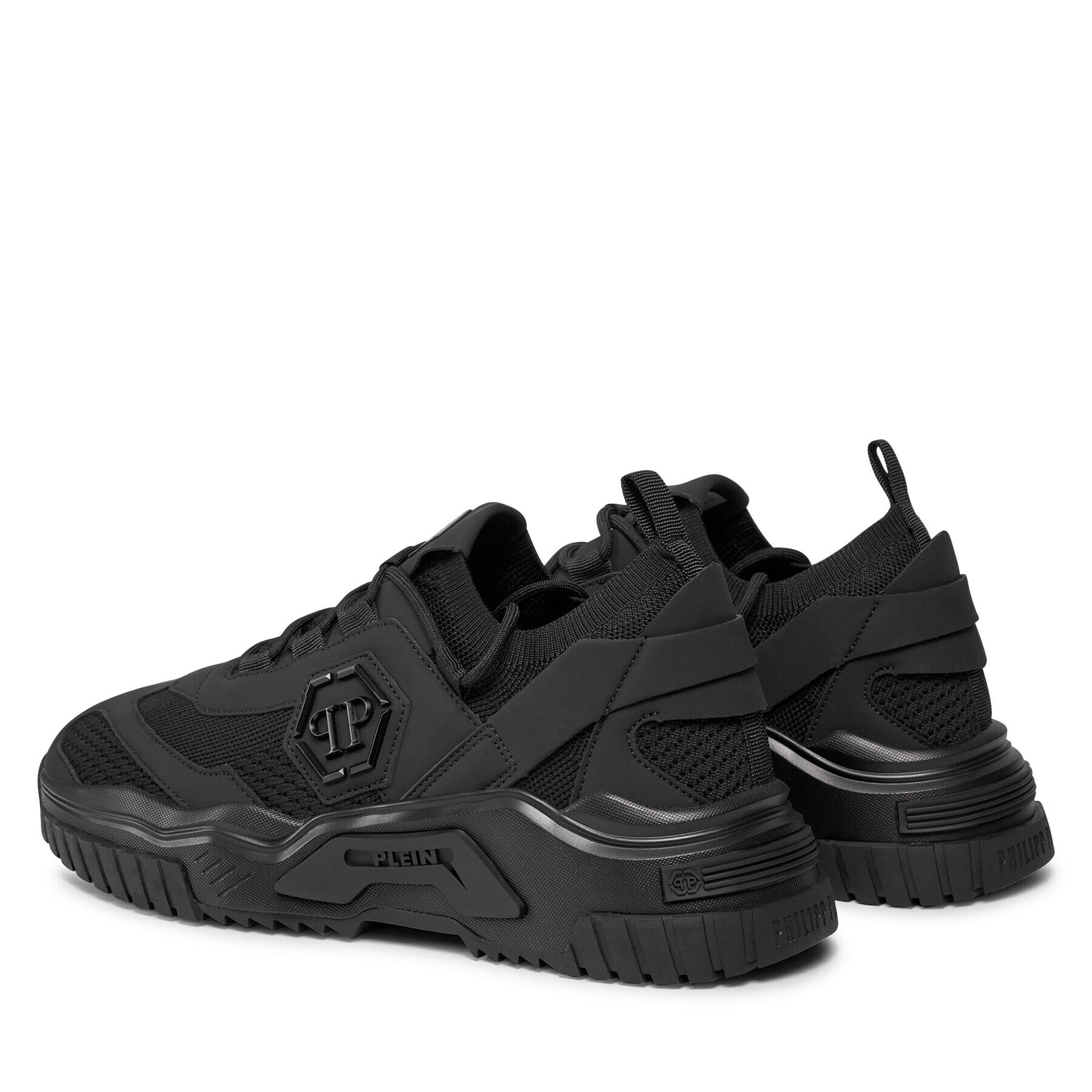 PHILIPP PLEIN Sneakers Runner Hexagon FACS USC0399 PTE003N Negru - Pled.ro