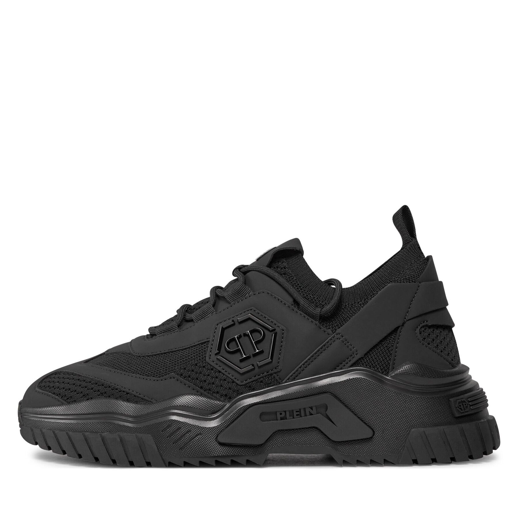 PHILIPP PLEIN Sneakers Runner Hexagon FACS USC0399 PTE003N Negru - Pled.ro