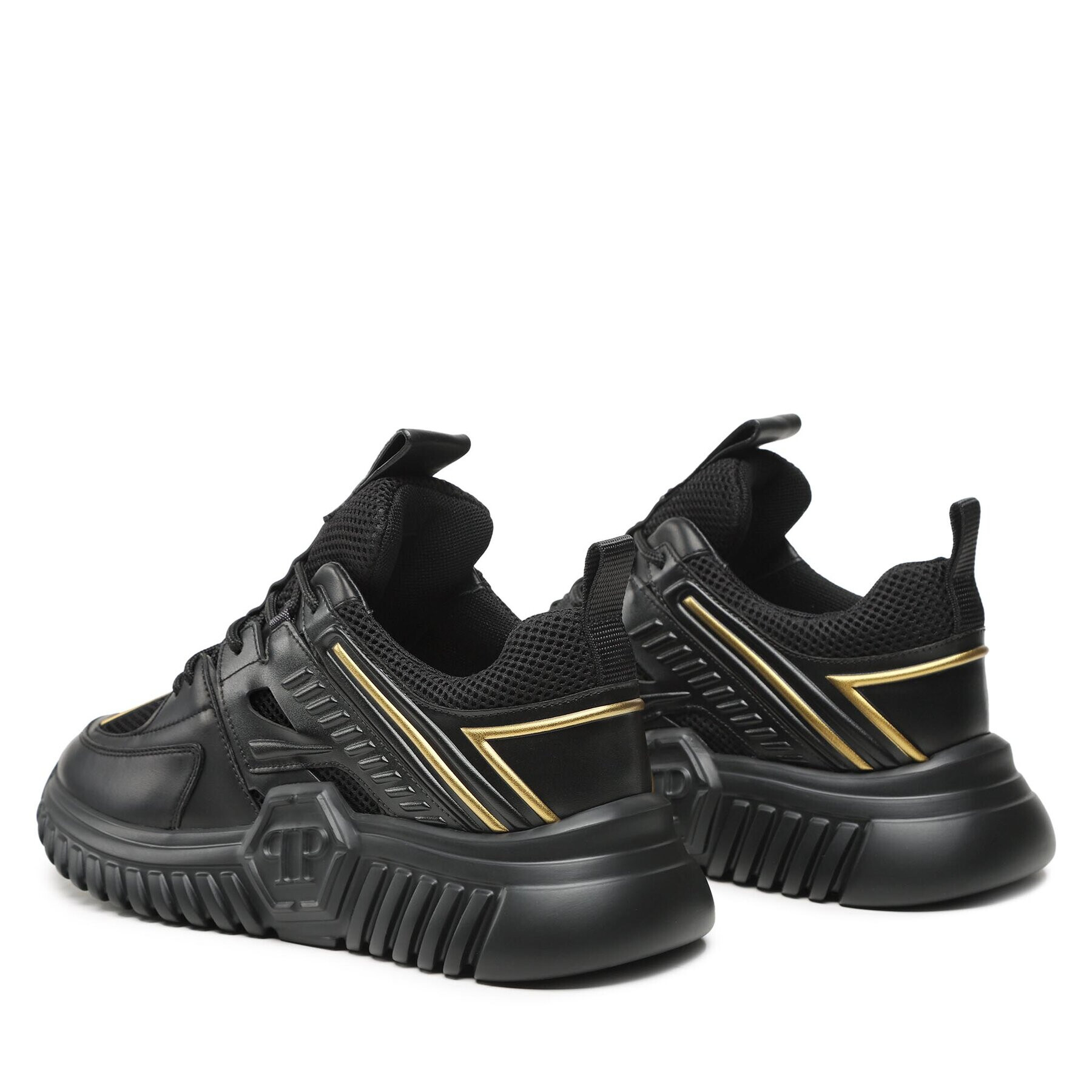 PHILIPP PLEIN Sneakers Runner Sneakers Supersonic SACS USC0405 PLE075N Negru - Pled.ro