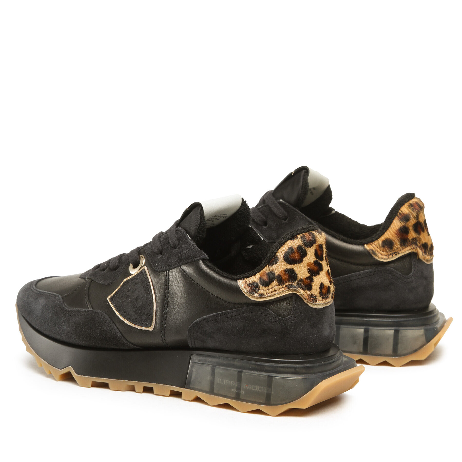 Philippe Model Sneakers La Rue Low W Animal LRLD WA02 Negru - Pled.ro