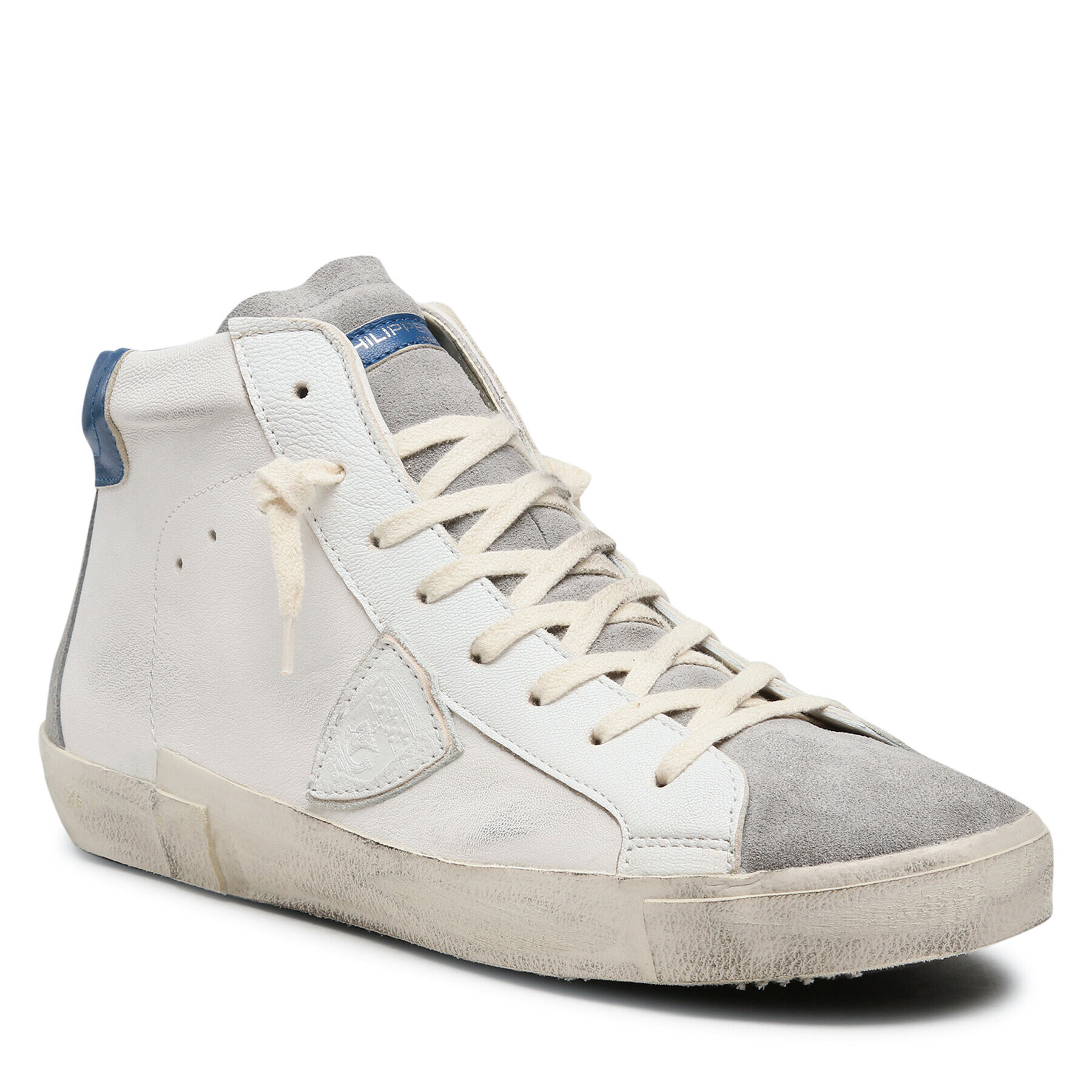 Philippe Model Sneakers Prsx High PRHU WX12 Alb - Pled.ro