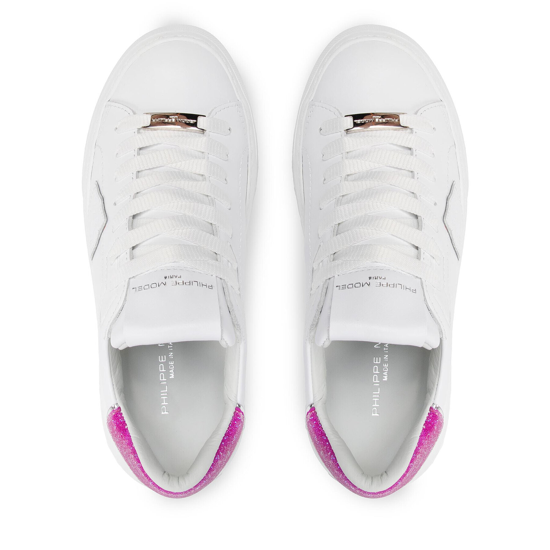 Philippe Model Sneakers Temple BTLD VGS2 Alb - Pled.ro