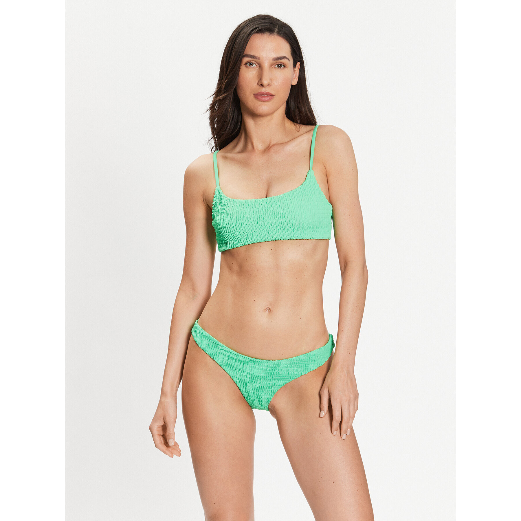 Pieces Bikini partea de jos 17134588 Verde - Pled.ro