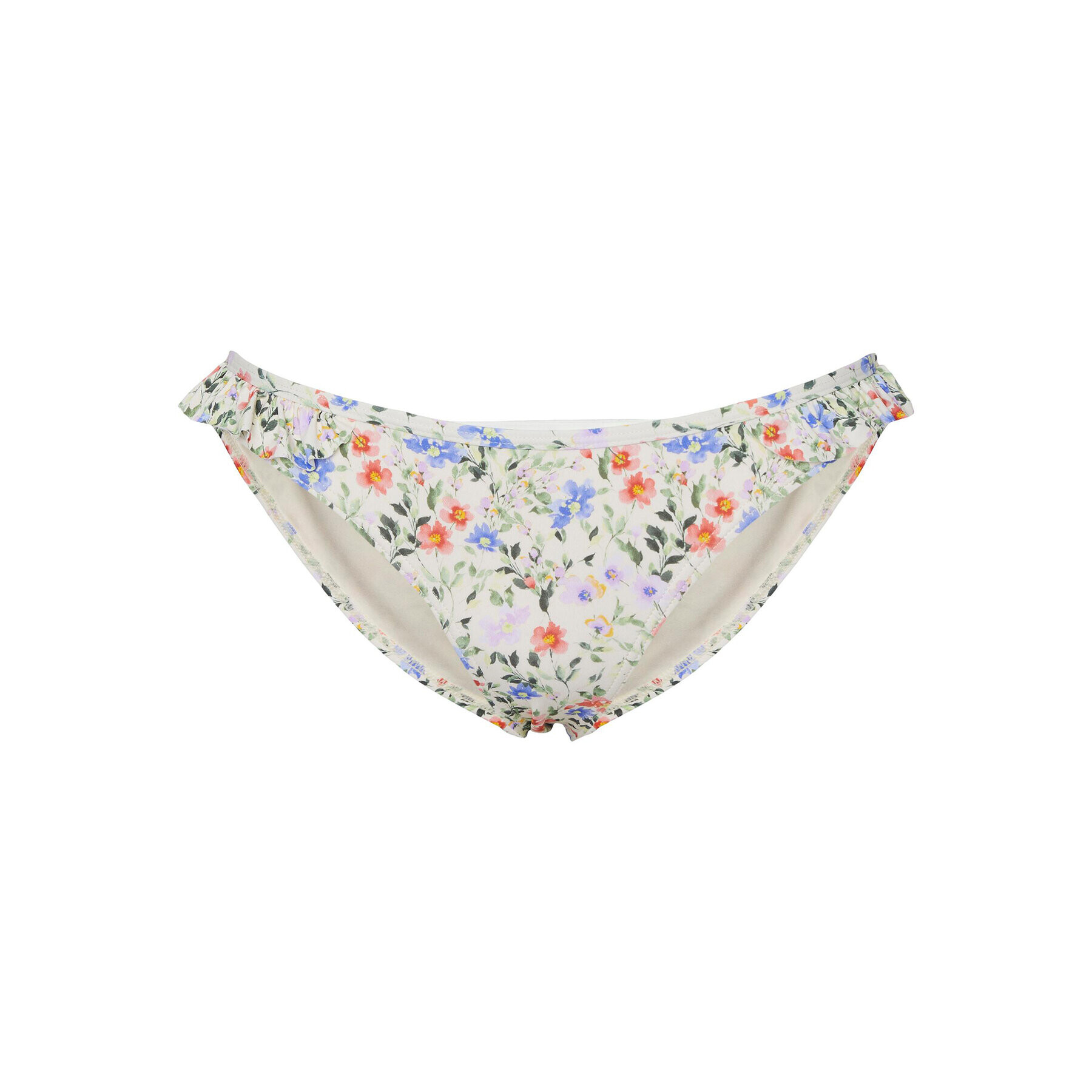 Pieces Bikini partea de jos 17134618 Alb - Pled.ro