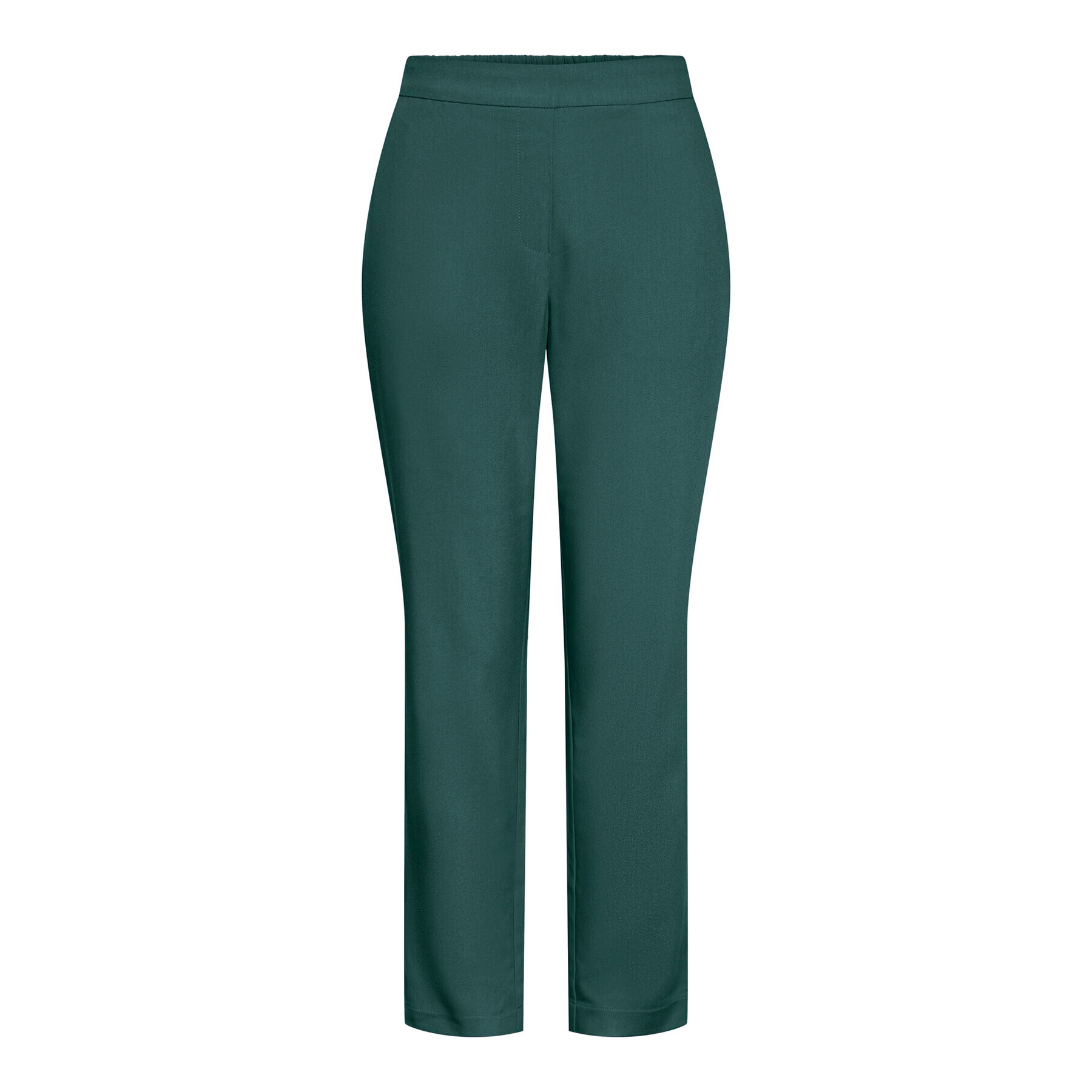 Pieces Pantaloni chino 17138427 Verde Regular Fit - Pled.ro