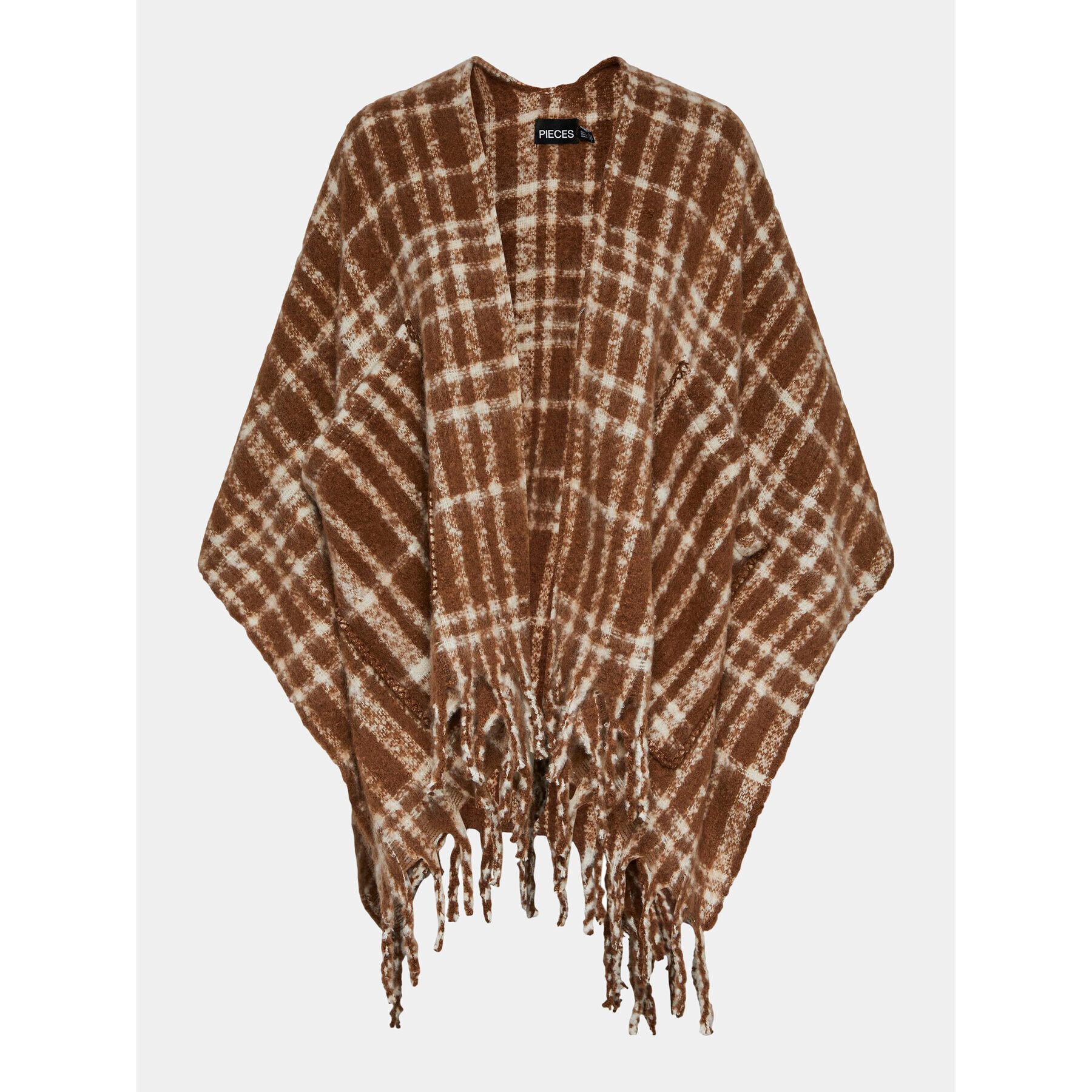 Pieces Poncho Pcariana 17130180 Maro Oversize - Pled.ro