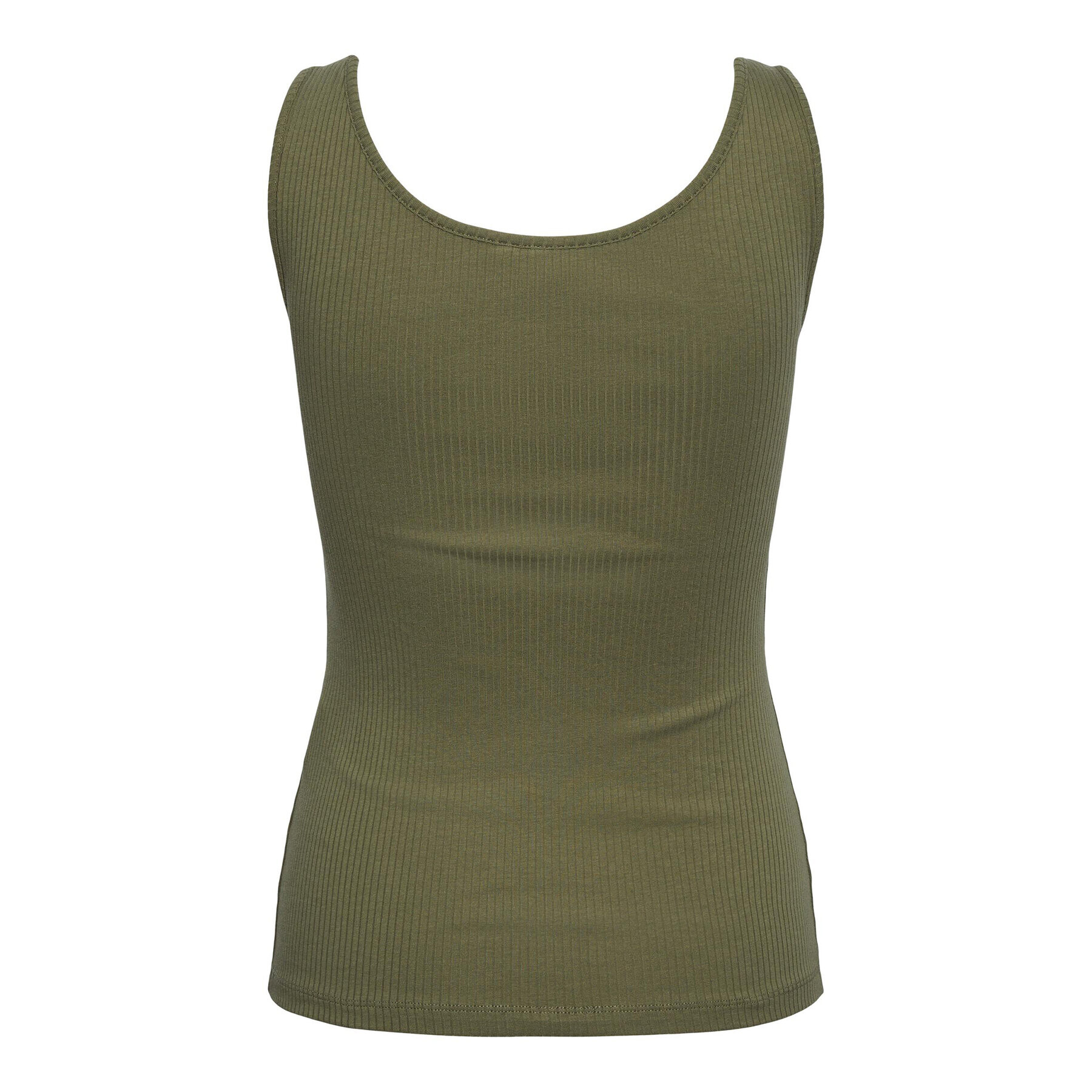 Pieces Top 17101438 Verde Slim Fit - Pled.ro