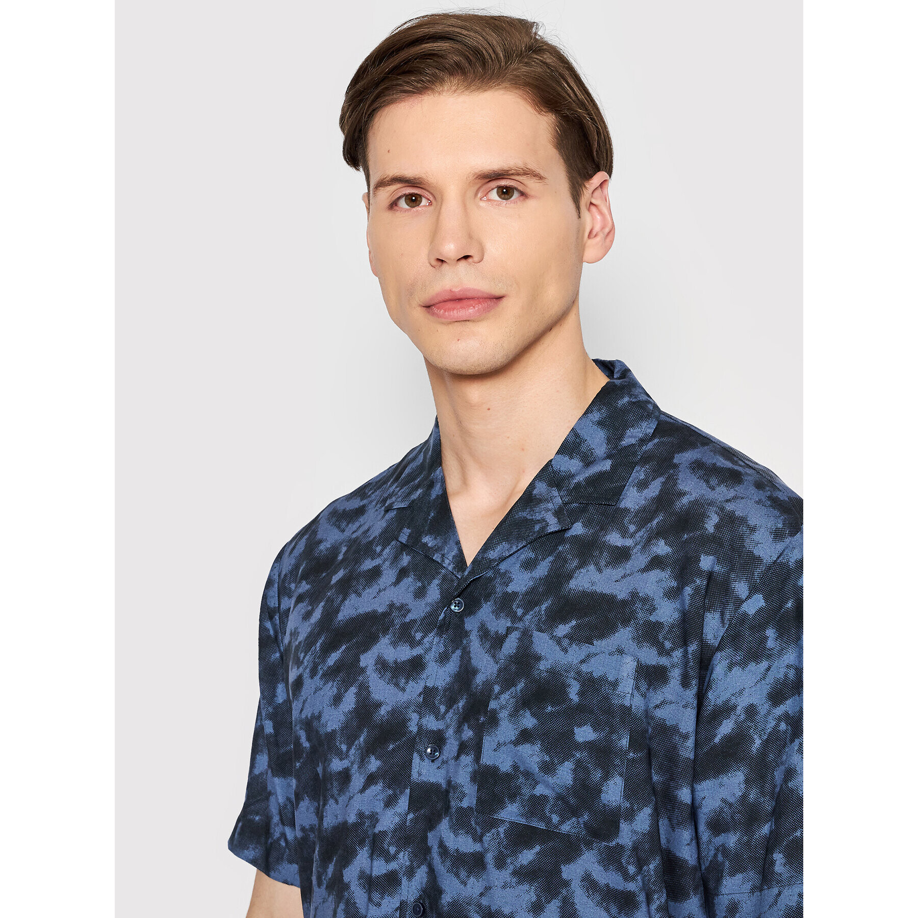 Pierre Cardin Cămașă 45010/000/0031 Bleumarin Regular Fit - Pled.ro