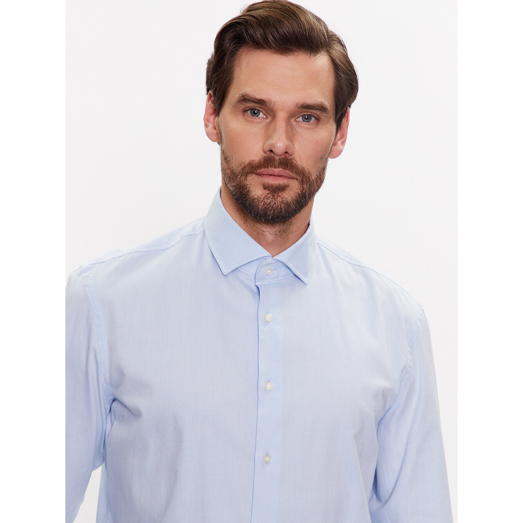 Pierre Cardin Cămașă 11490/000/9000 Albastru Tailored Fit - Pled.ro