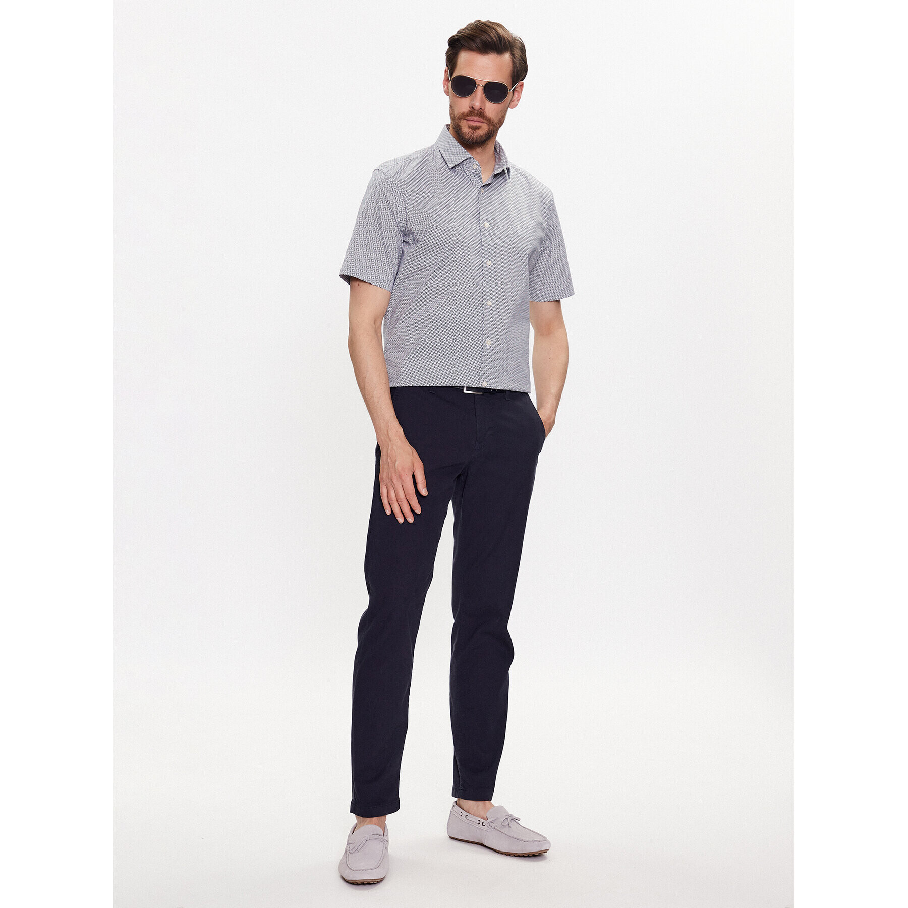 Pierre Cardin Cămașă 15401/000/0103 Gri Tailored Fit - Pled.ro