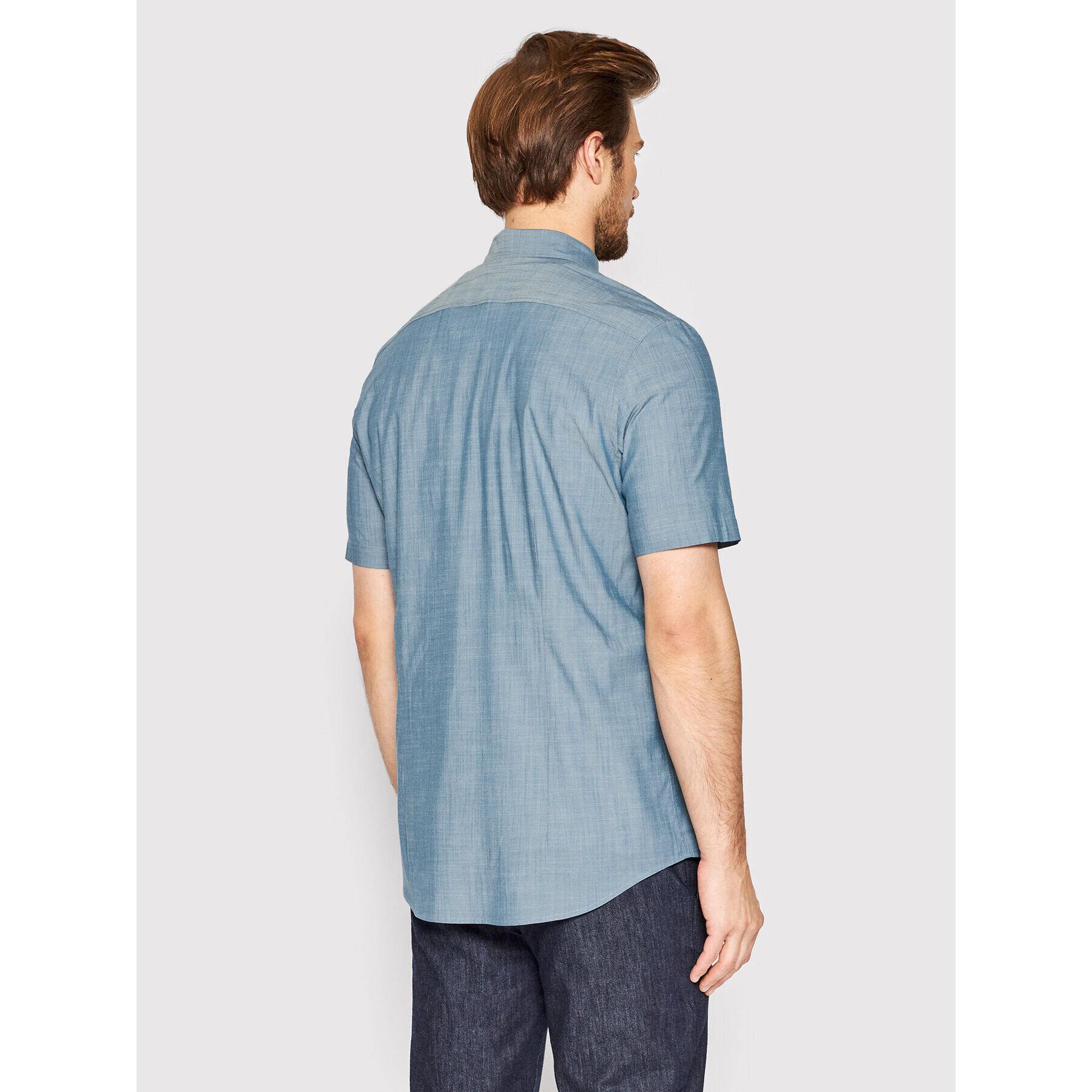 Pierre Cardin Cămașă C6 15400/000/0004 Bleumarin Regular Fit - Pled.ro