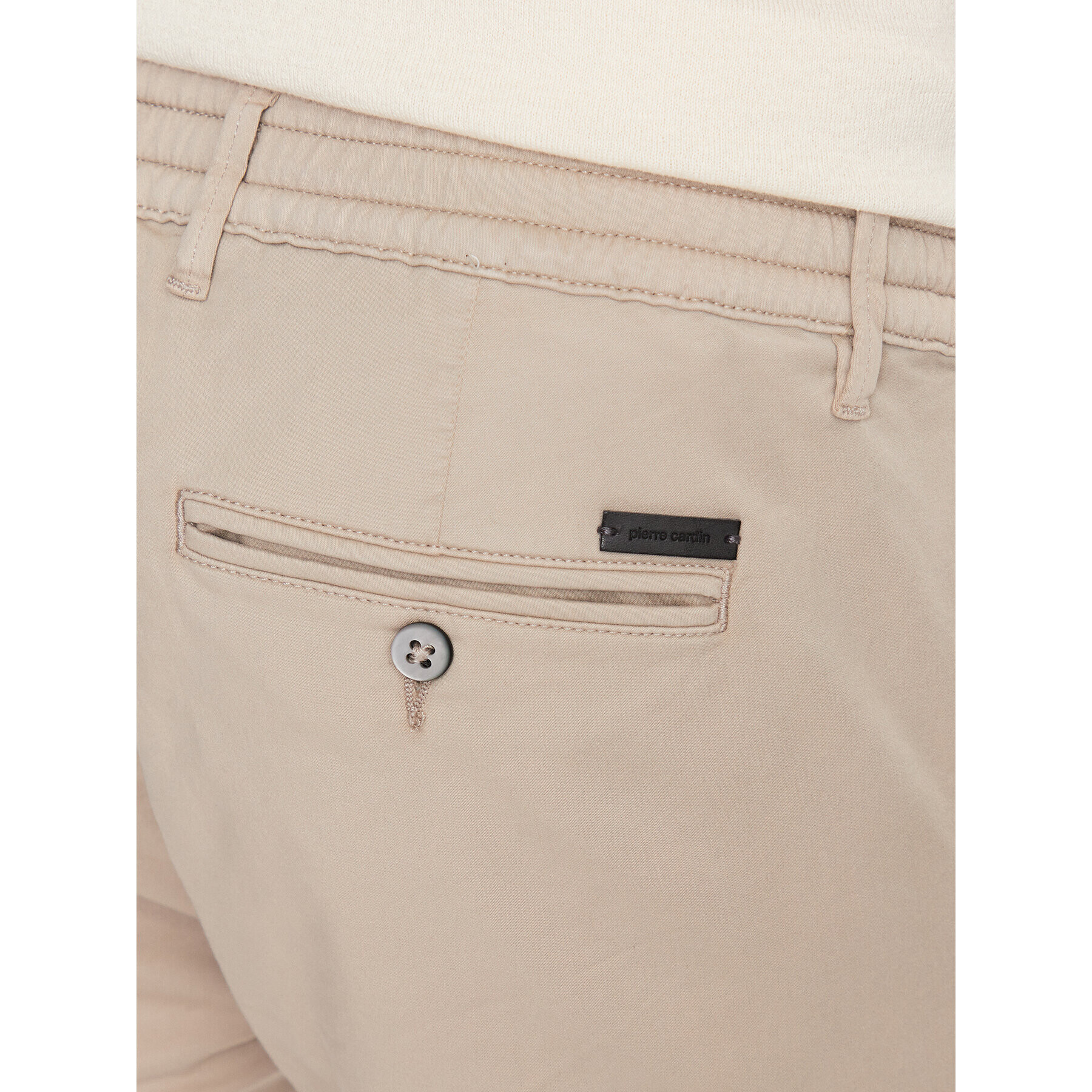 Pierre Cardin Pantalon scurți din material 34770/000/4007 Bej Modern Fit - Pled.ro