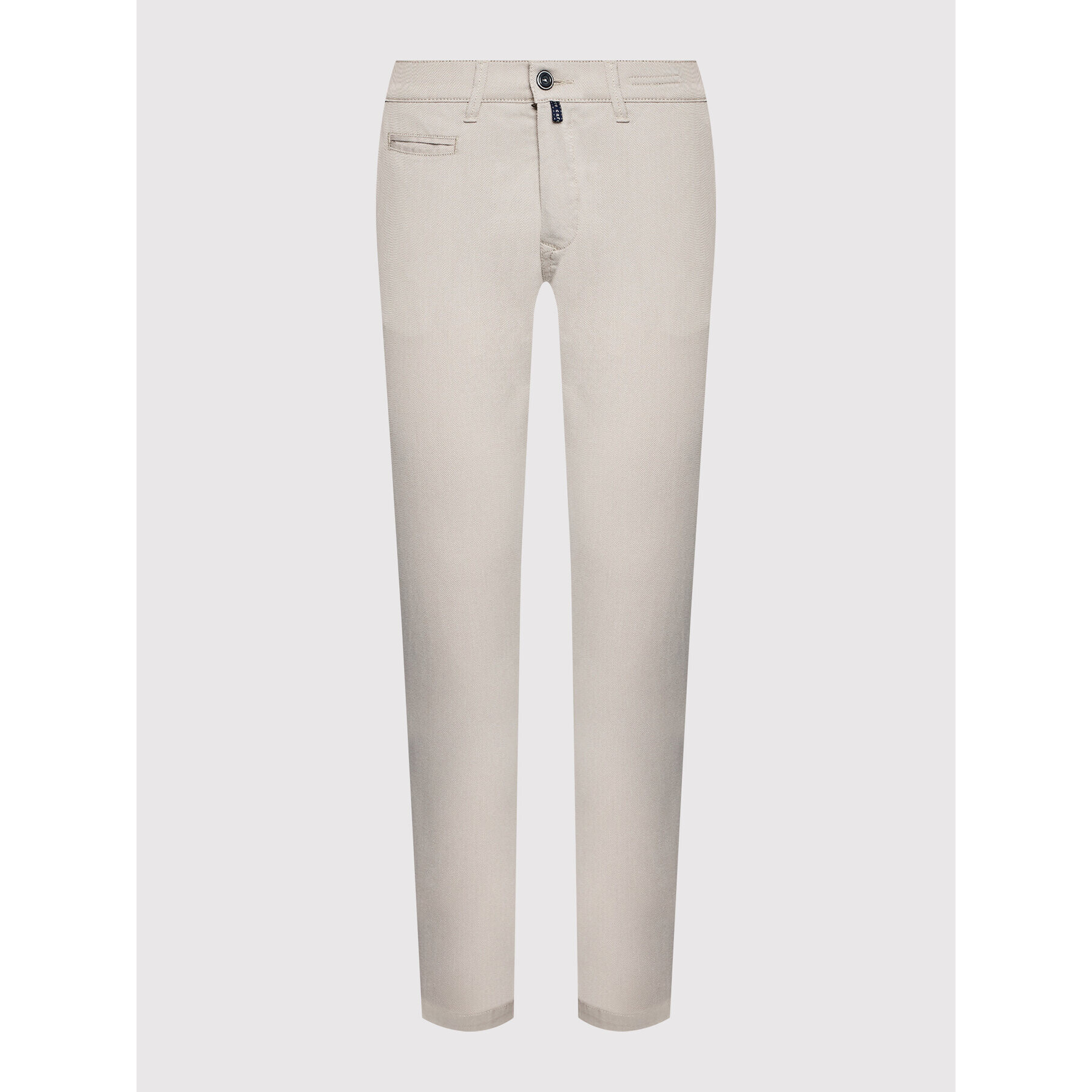 Pierre Cardin Pantaloni din material 33747/000/1003 Bej Lyon Tapered Fit - Pled.ro