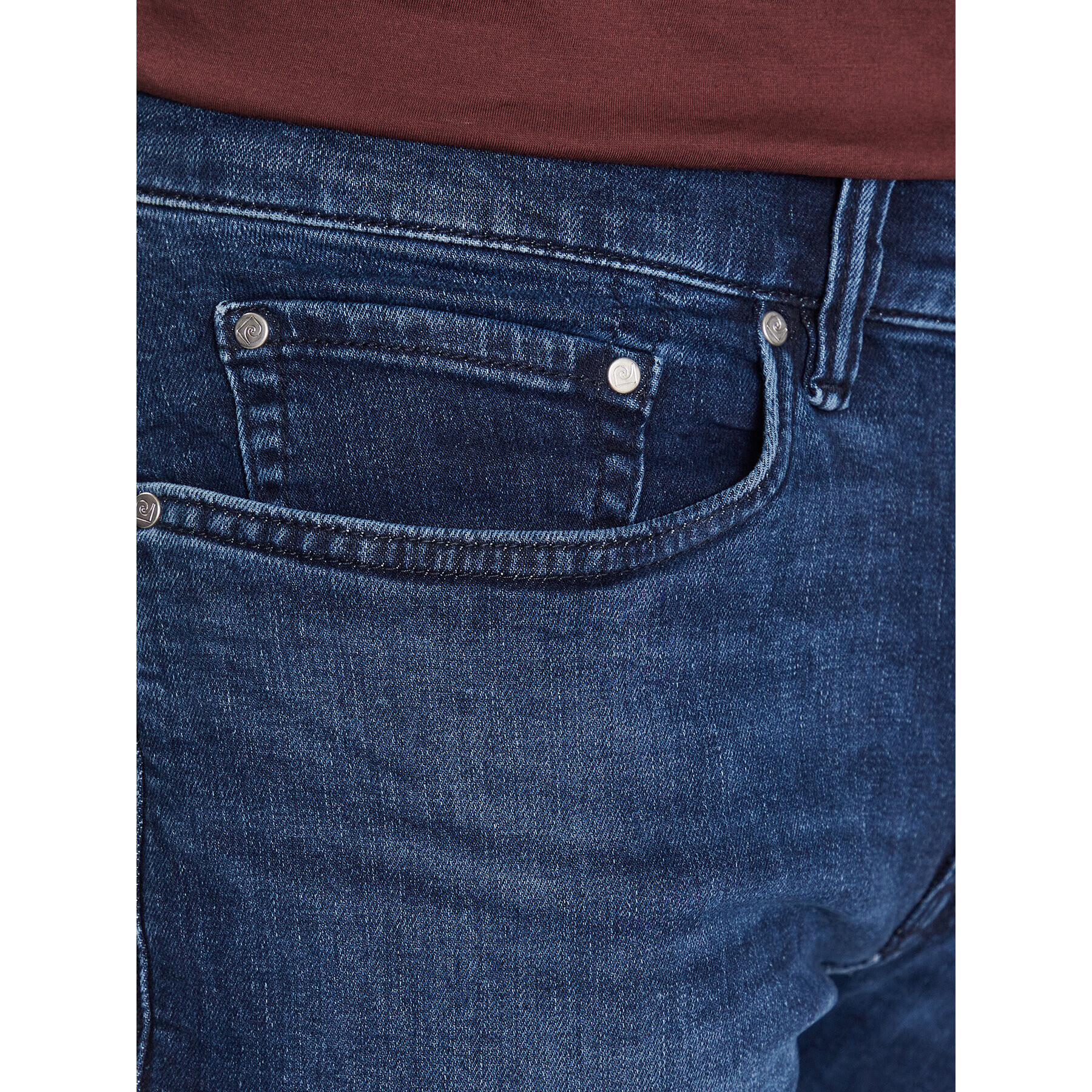 Pierre Cardin Pantaloni scurți de blugi 30330/000/8075 Albastru Regular Fit - Pled.ro