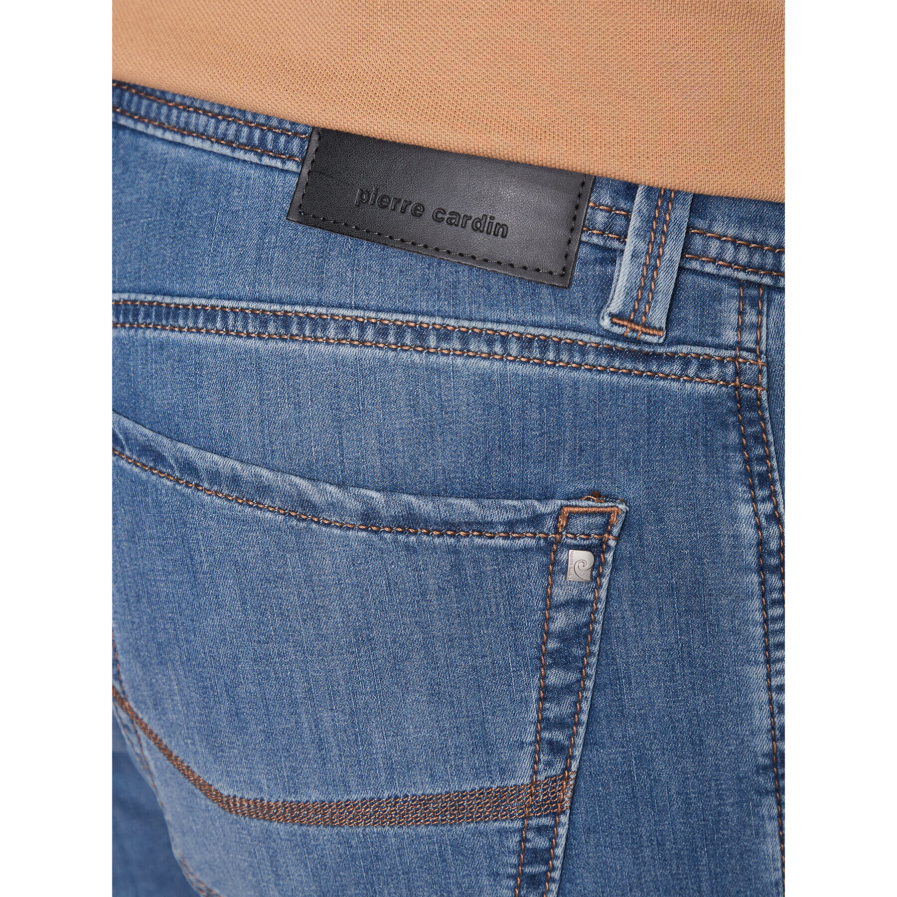 Pierre Cardin Pantaloni scurți de blugi 34520/000/8065 Albastru Regular Fit - Pled.ro