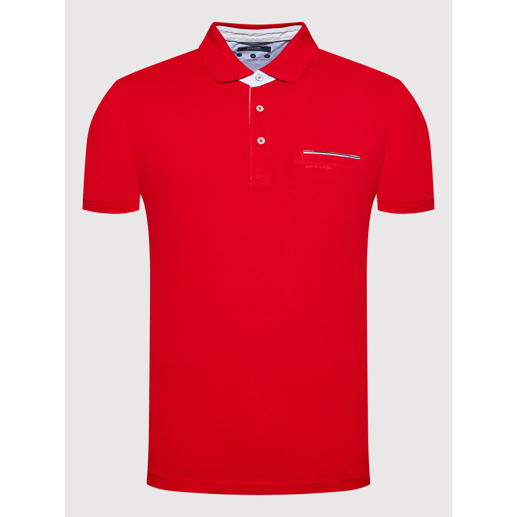 Pierre Cardin Tricou polo 20004/000/2000 Roșu Regular Fit - Pled.ro