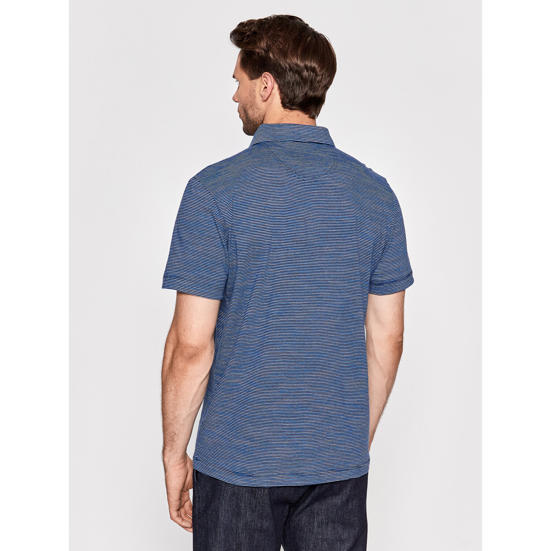 Pierre Cardin Tricou polo 20144/000/2009 Bleumarin Relaxed Fit - Pled.ro