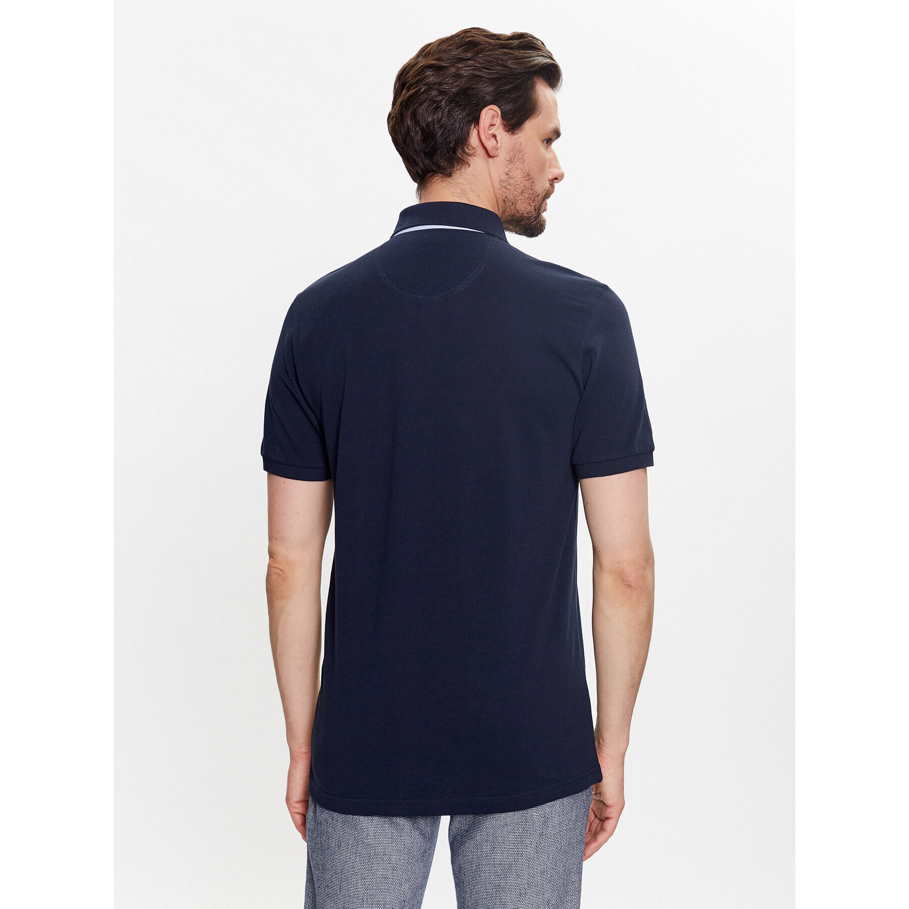 Pierre Cardin Tricou polo 20504/000/2030 Bleumarin Regular Fit - Pled.ro