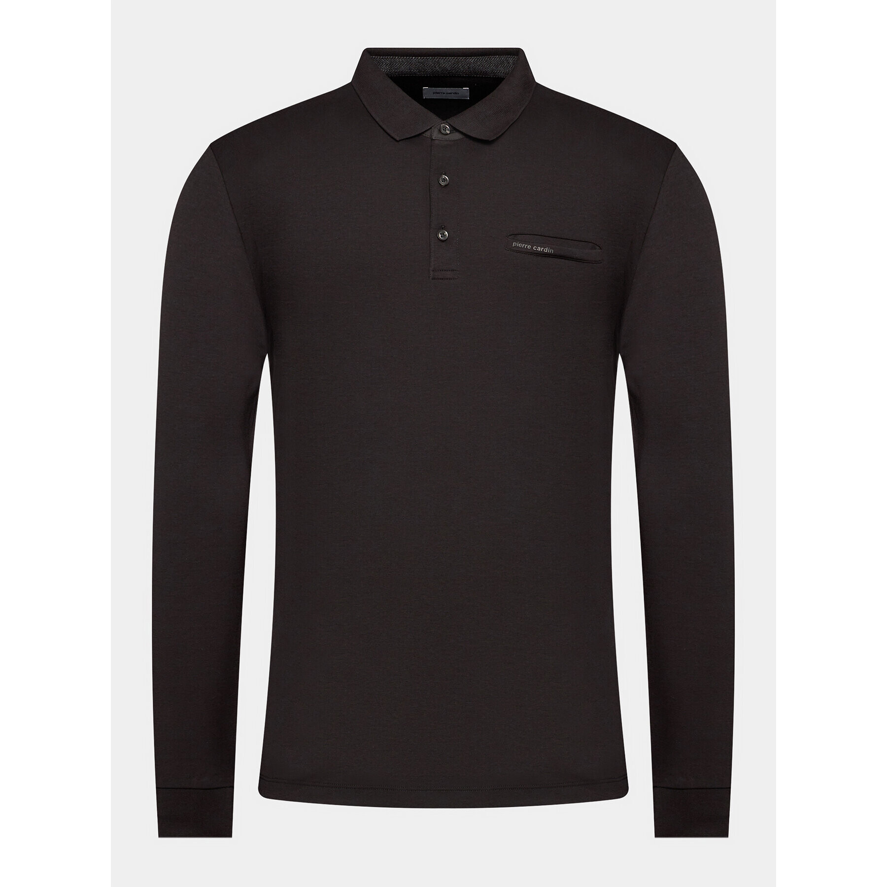 Pierre Cardin Tricou polo 30304/000/3005 Negru Regular Fit - Pled.ro