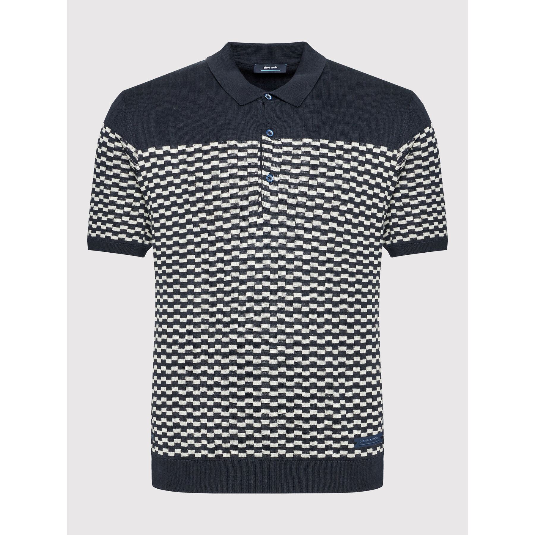 Pierre Cardin Tricou polo 50064/000/5003 Bleumarin Regular Fit - Pled.ro