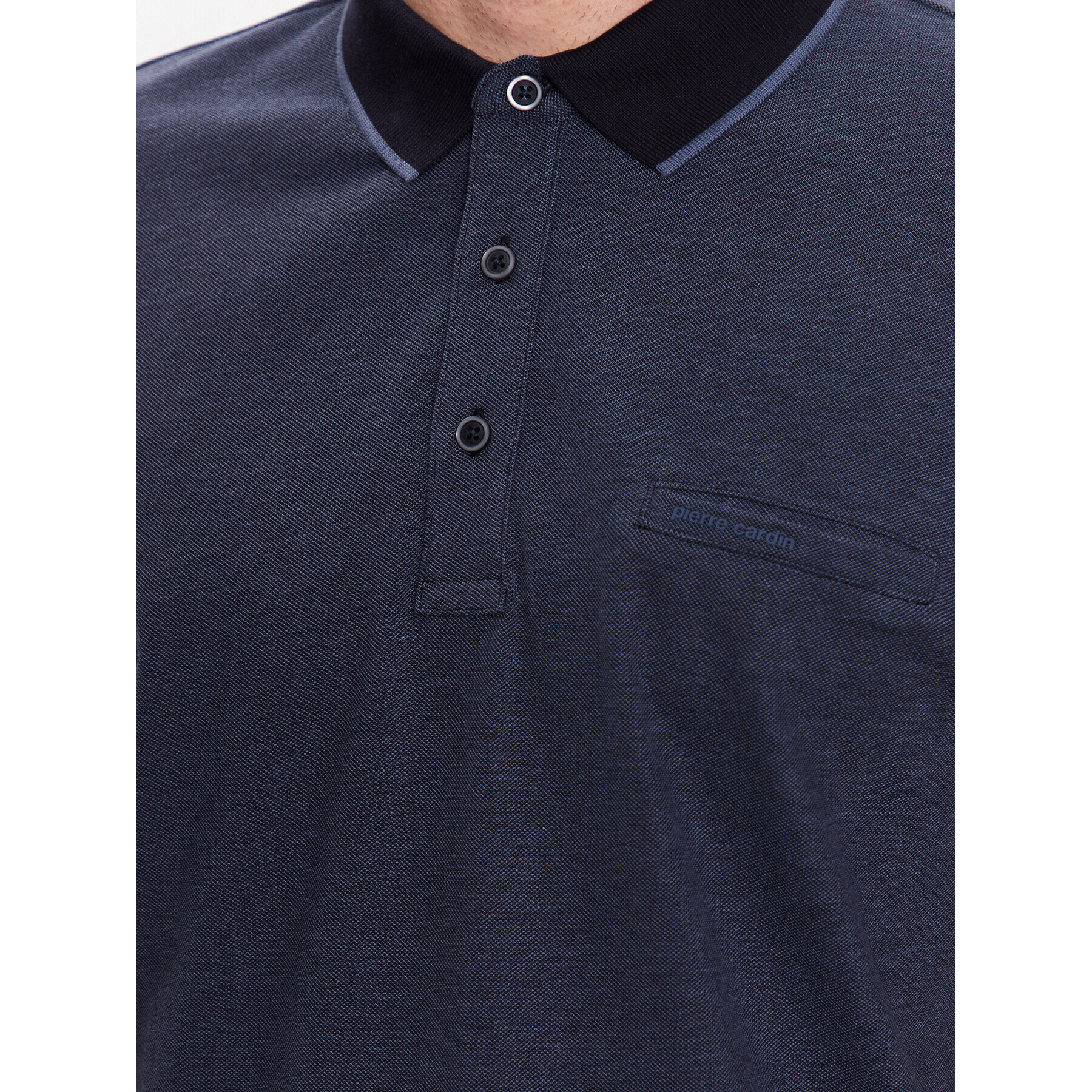 Pierre Cardin Tricou polo C5 20514/000/2031 Bleumarin Regular Fit - Pled.ro