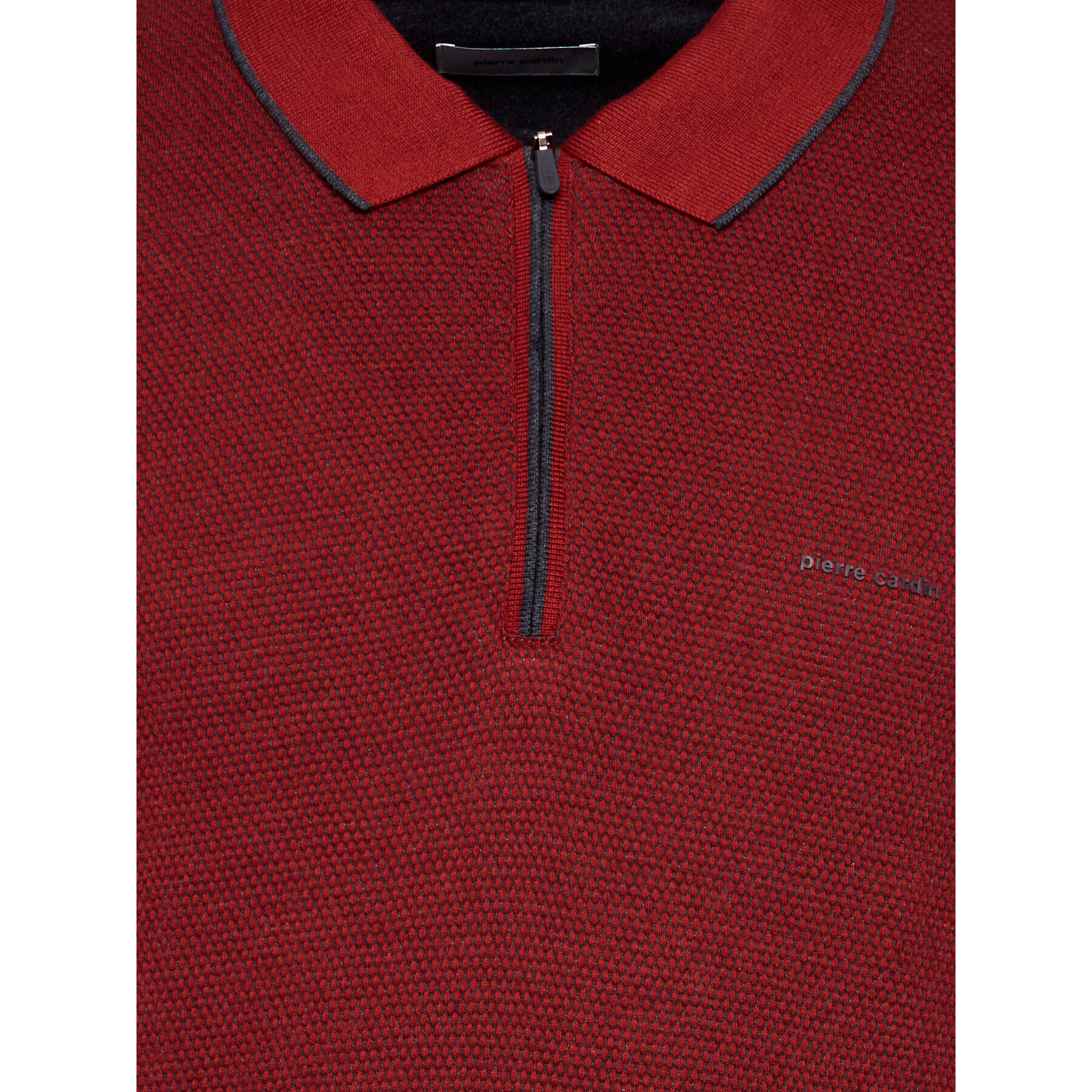 Pierre Cardin Tricou polo C5 30365 3029 Vișiniu Regular Fit - Pled.ro