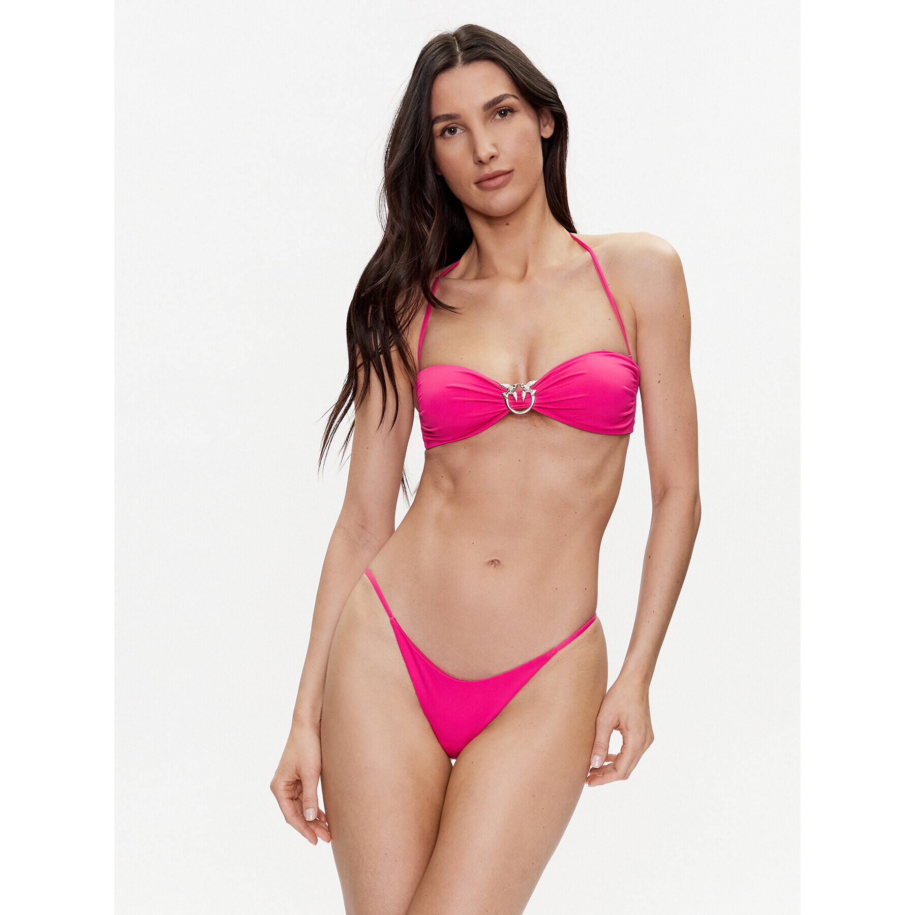 Pinko Bikini partea de sus 101048 A0S7 Roz - Pled.ro