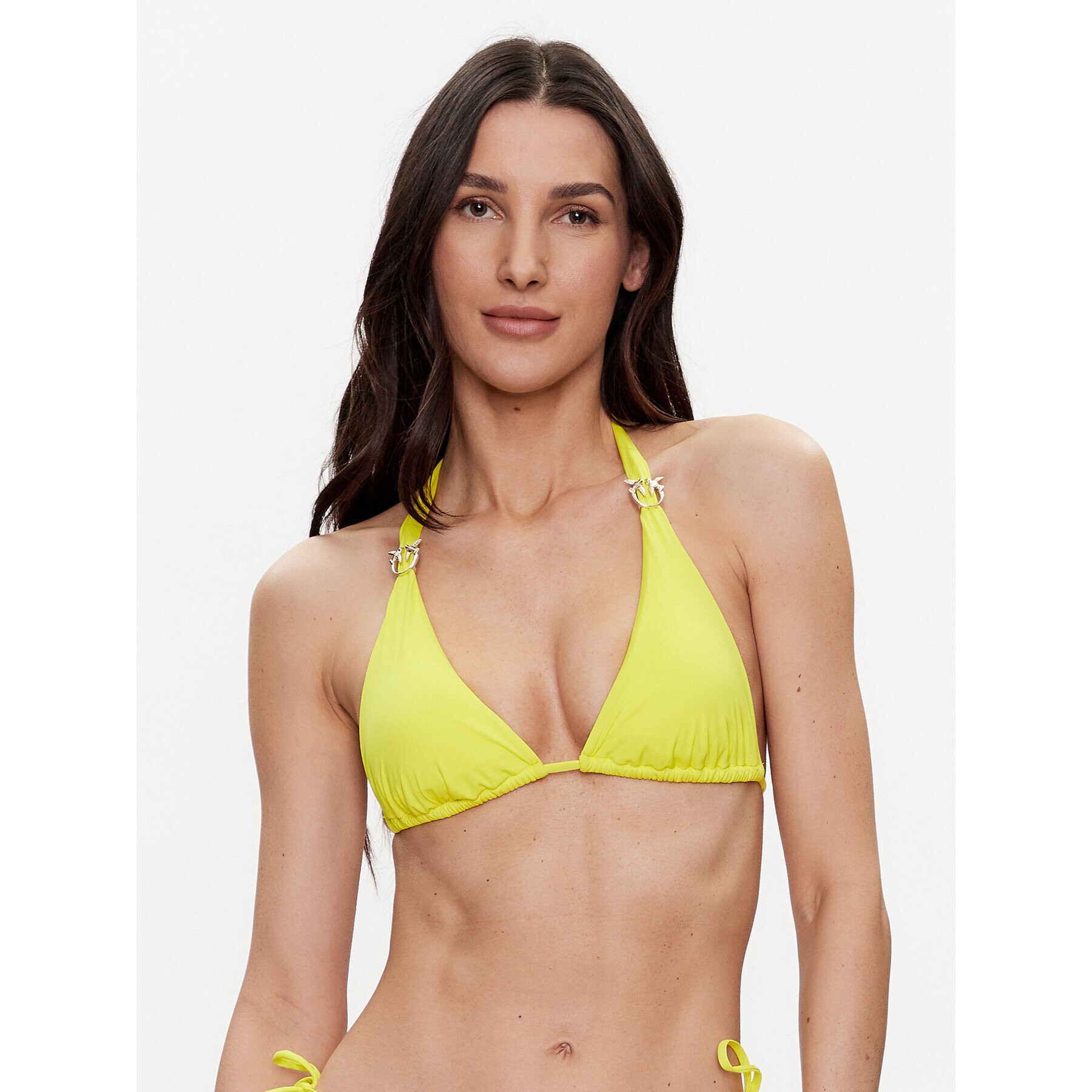 Pinko Bikini partea de sus Abbondaza 101052 A0S7 Galben - Pled.ro