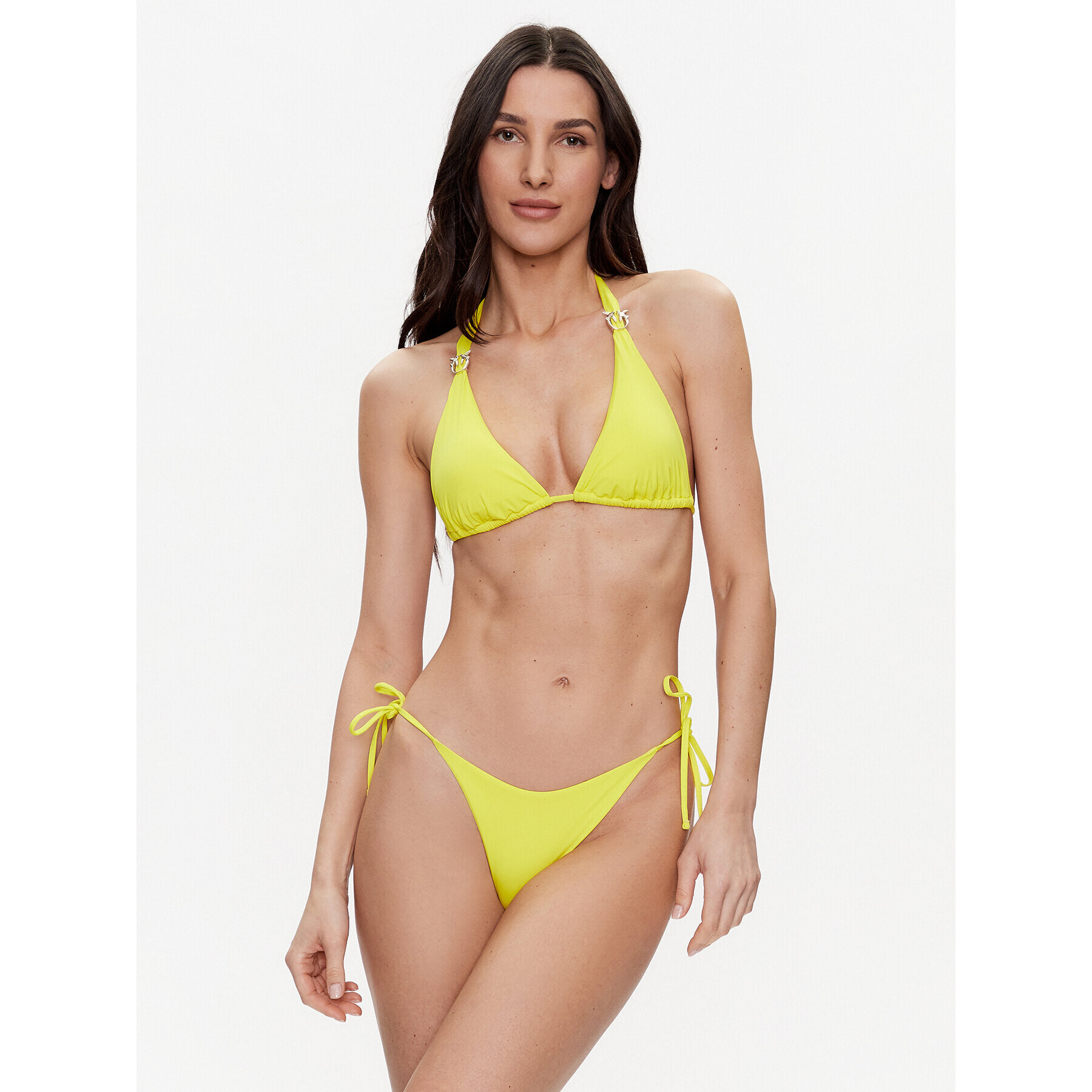 Pinko Bikini partea de sus Abbondaza 101052 A0S7 Galben - Pled.ro