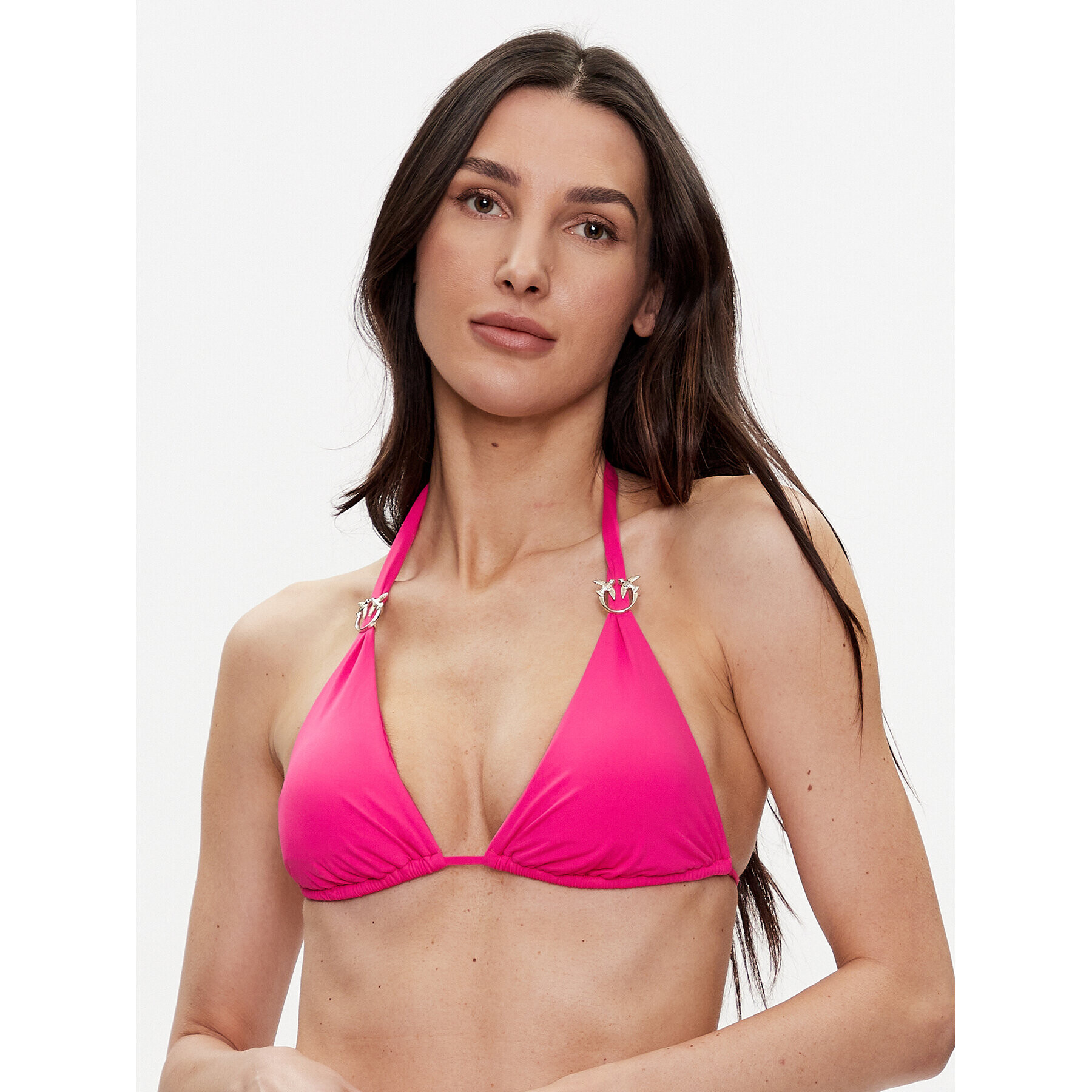 Pinko Bikini partea de sus Abbondaza 101052 A0S7 Roz - Pled.ro