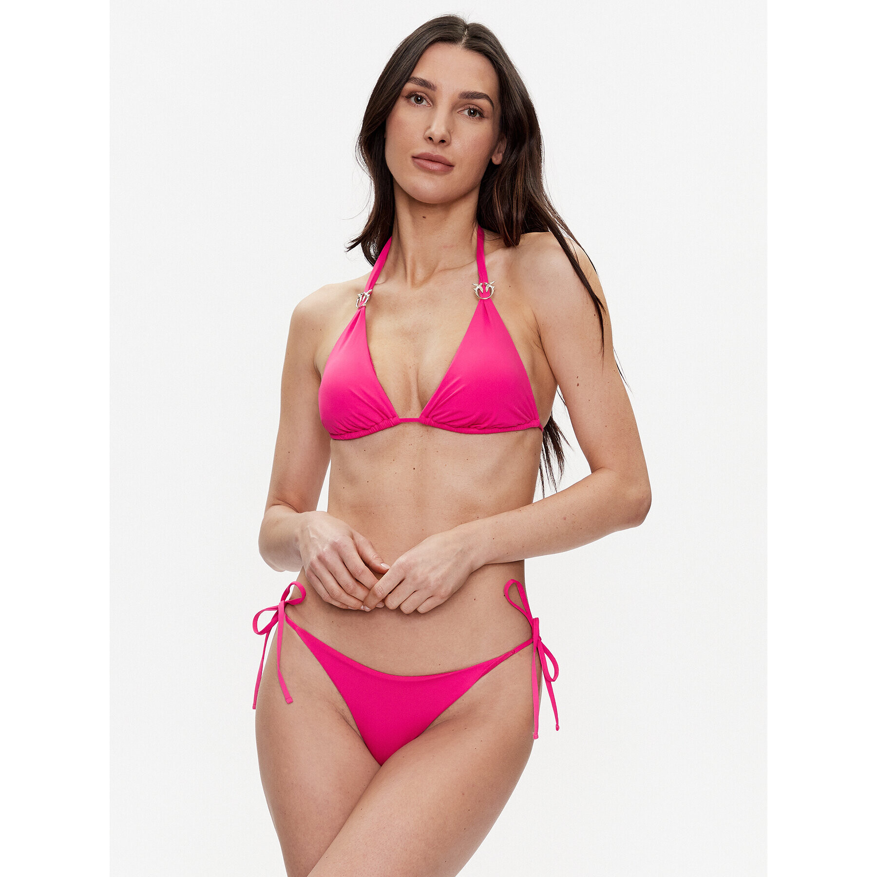 Pinko Bikini partea de sus Abbondaza 101052 A0S7 Roz - Pled.ro