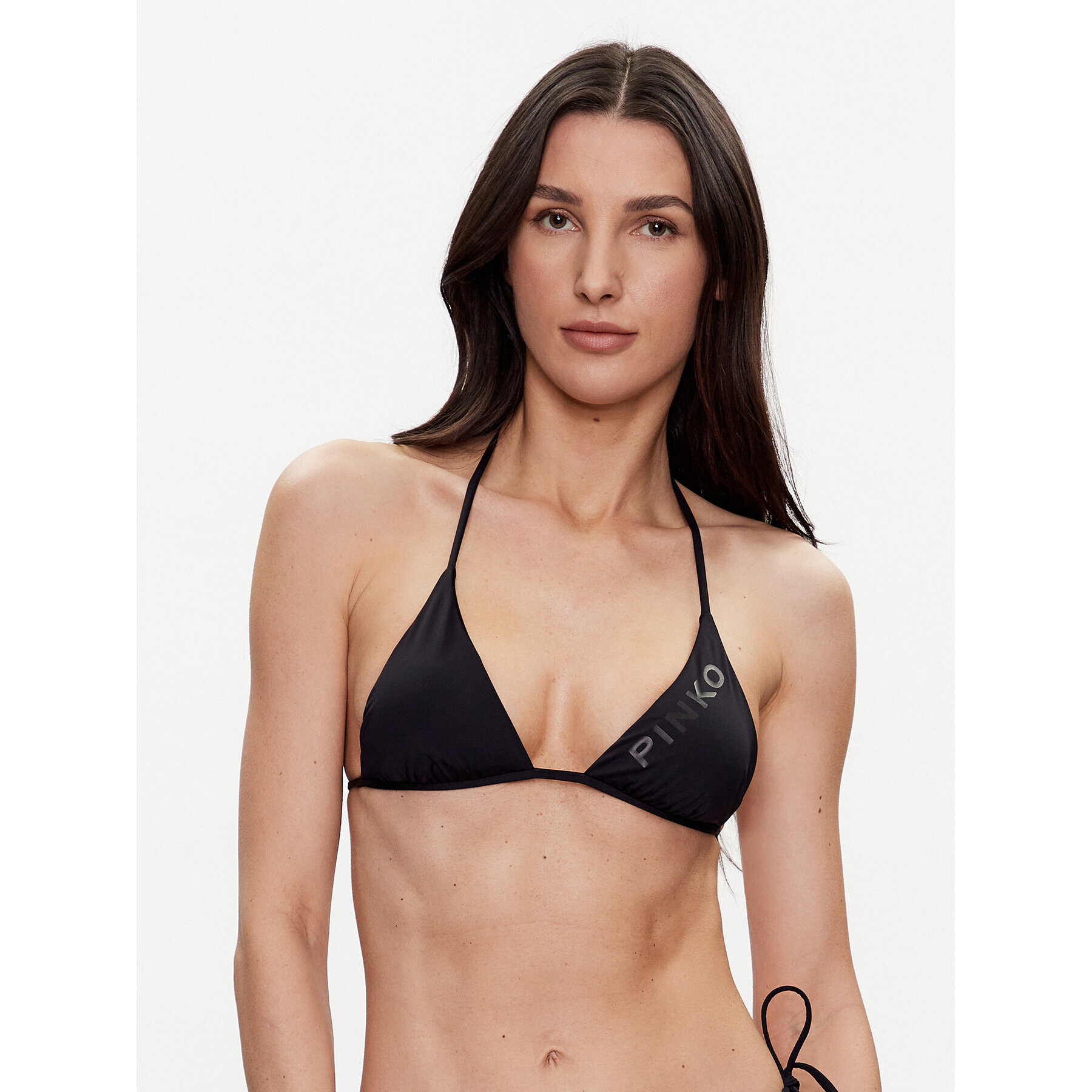 Pinko Bikini partea de sus Bagnanti 101038 A0S4 Negru - Pled.ro