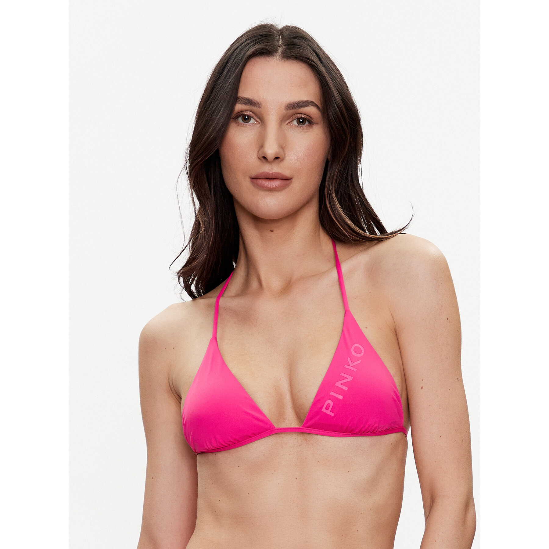 Pinko Bikini partea de sus Bagnanti 101038 A0S4 Roz - Pled.ro