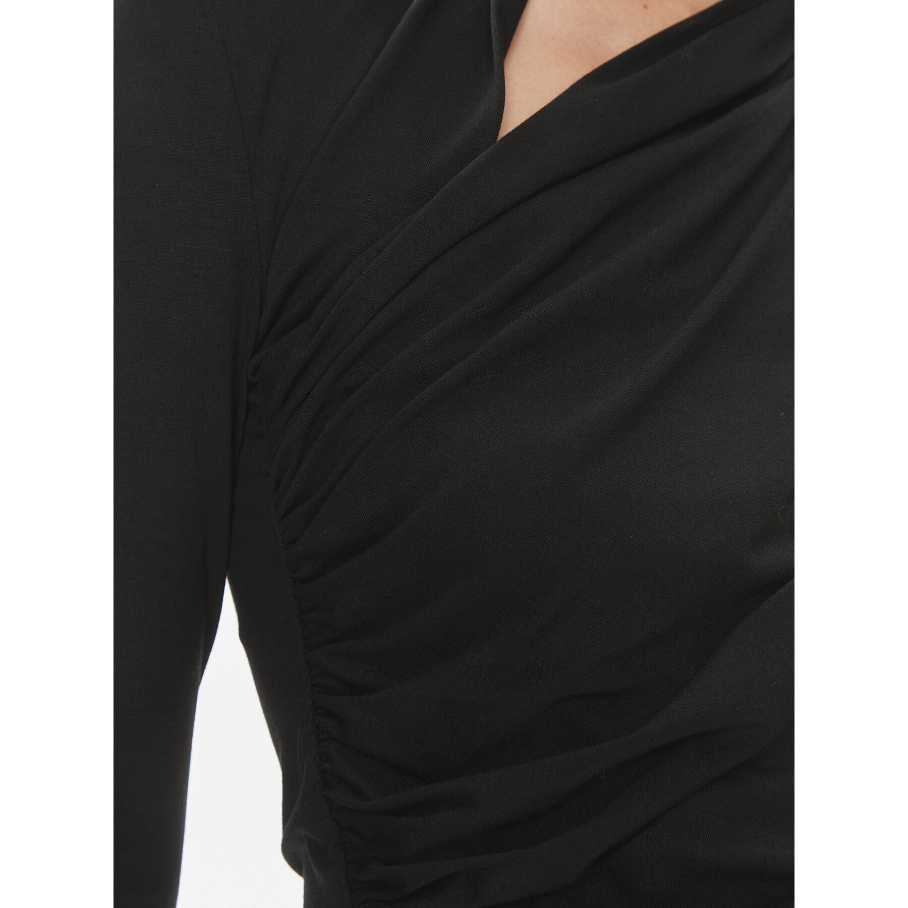 Pinko Bluză 102363 A1DE Negru Slim Fit - Pled.ro