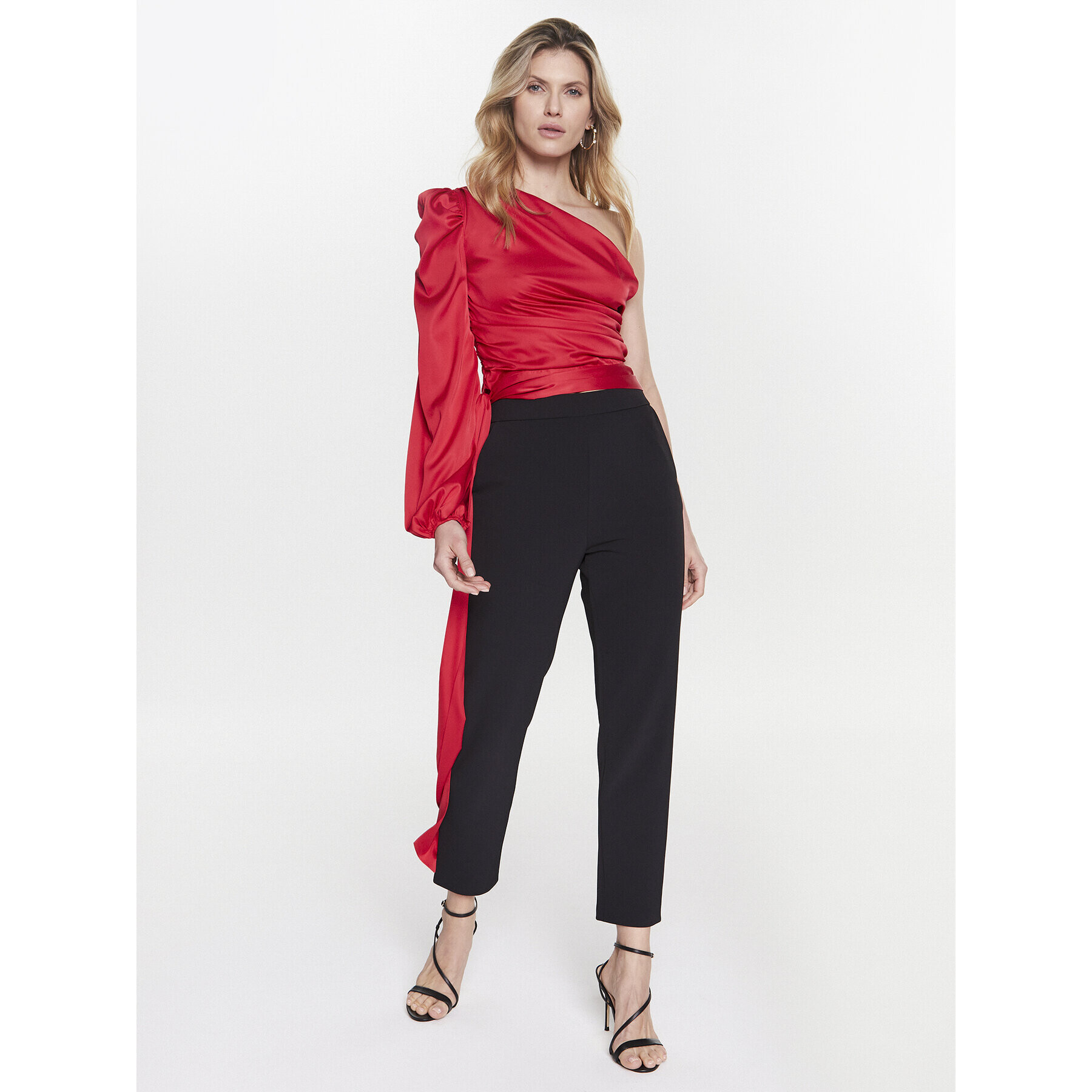 Pinko Bluză Thira 100227 A0J1 Roșu Regular Fit - Pled.ro