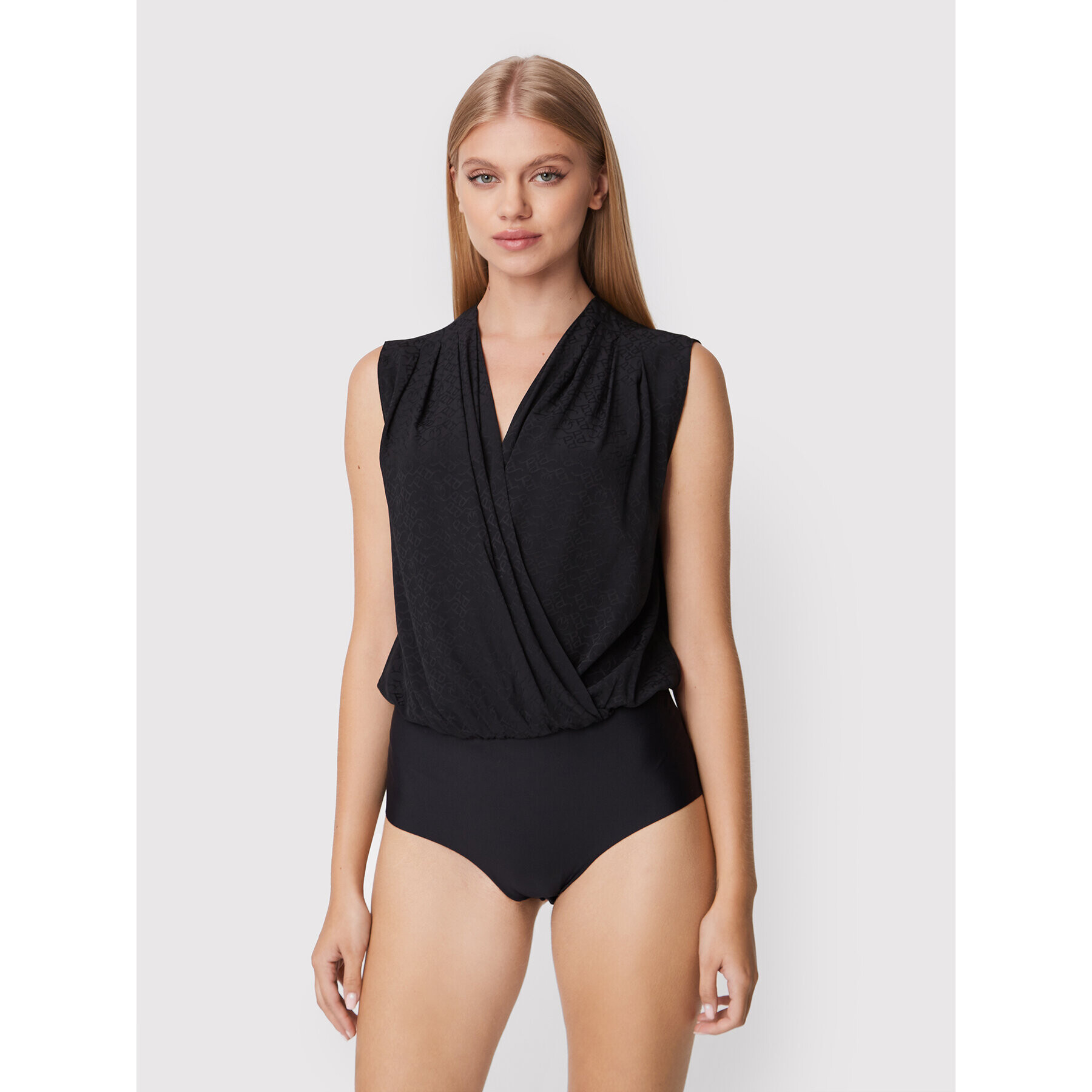 Pinko Body Ines 1G1897 A01P Negru Regular Fit - Pled.ro