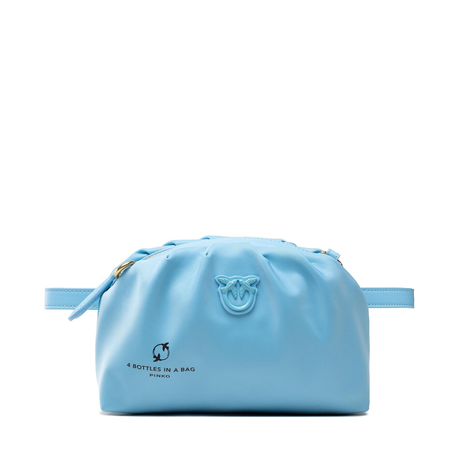 Pinko Borsetă Mini Belt Bag Recycled Nylon Fl. PE 22 PLTT 1P22MT Y7UX Albastru - Pled.ro