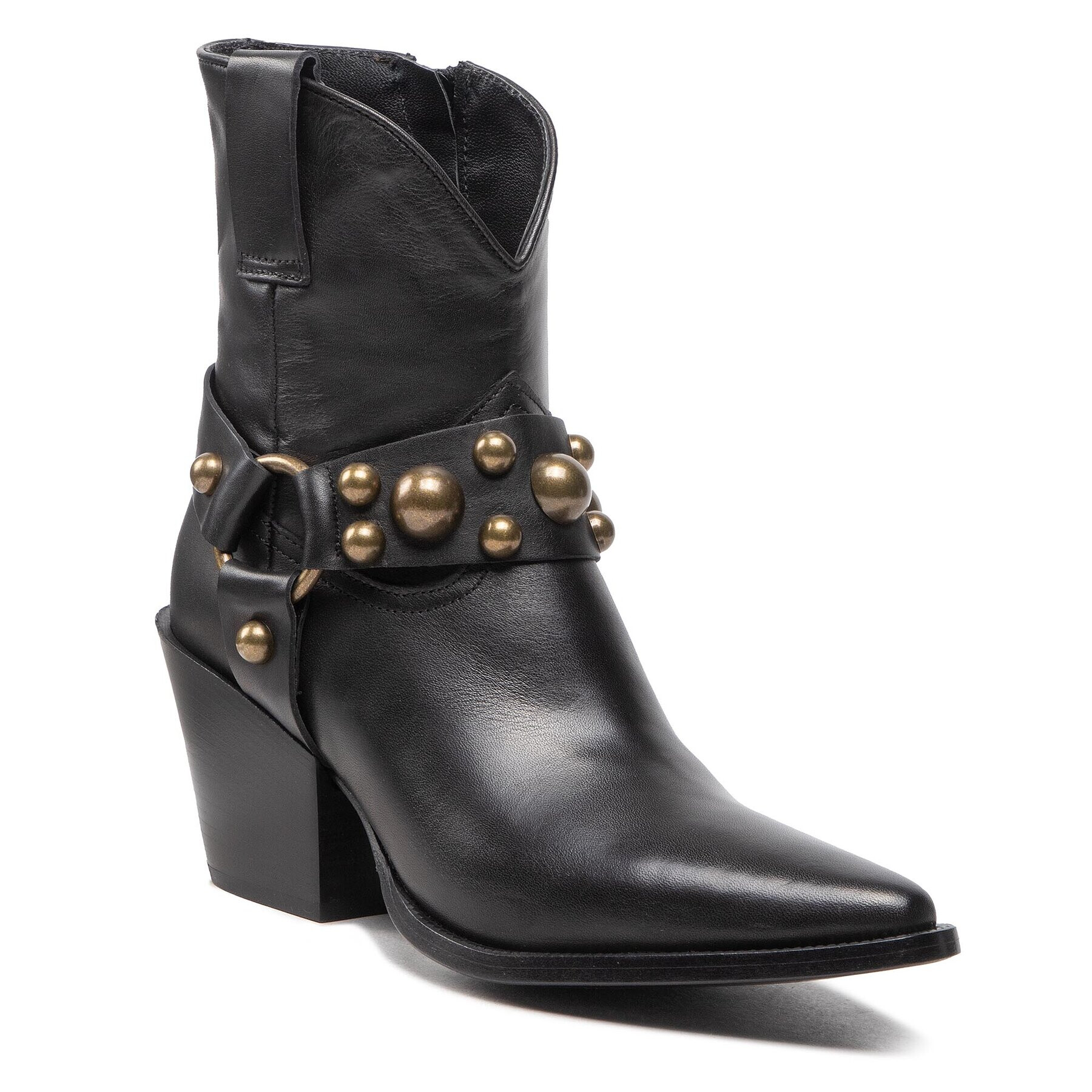 Pinko Botine Cannella Stivale AI 22-23 BLKS1 1H214D A072 Negru - Pled.ro