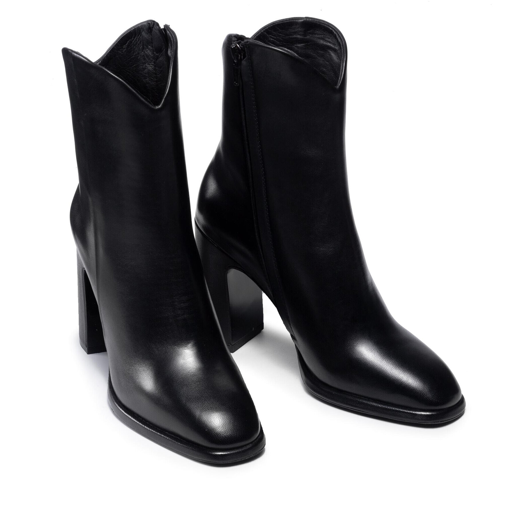 Pinko Botine Fortim Trochetto AI 21-22 BLKS1 1H20XV Y7K6 Negru - Pled.ro