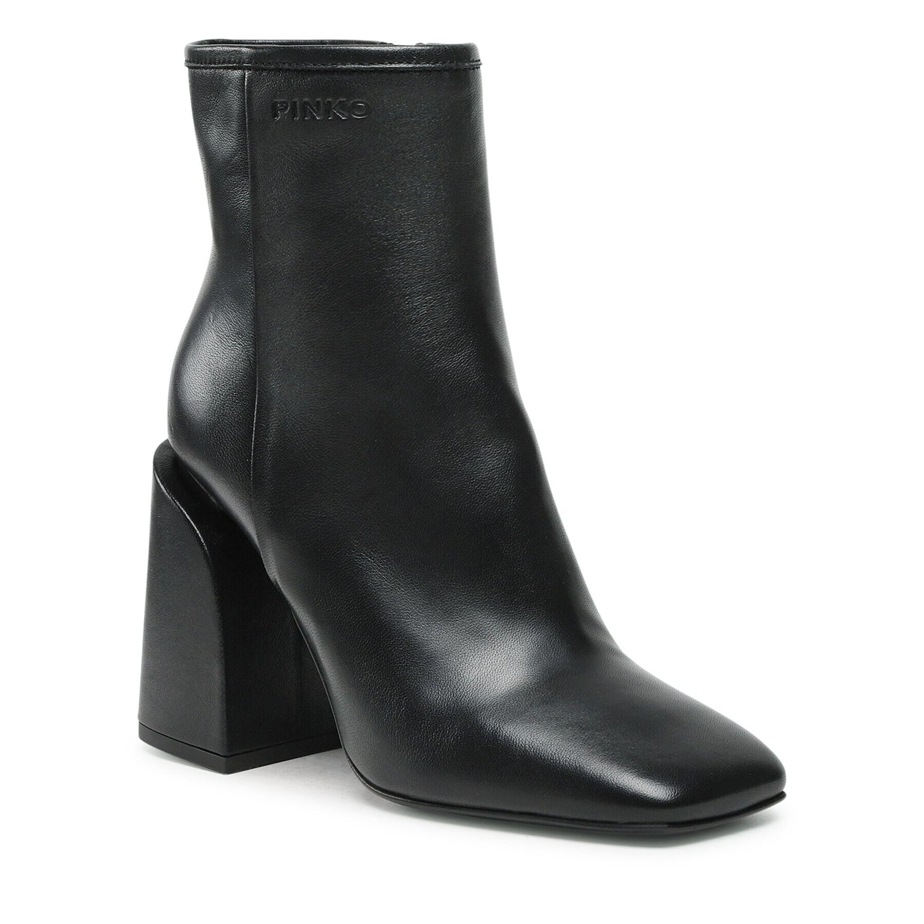 Pinko Botine Tea Tronchetto PE 23 BLKS1 100664 A0N9 Negru - Pled.ro