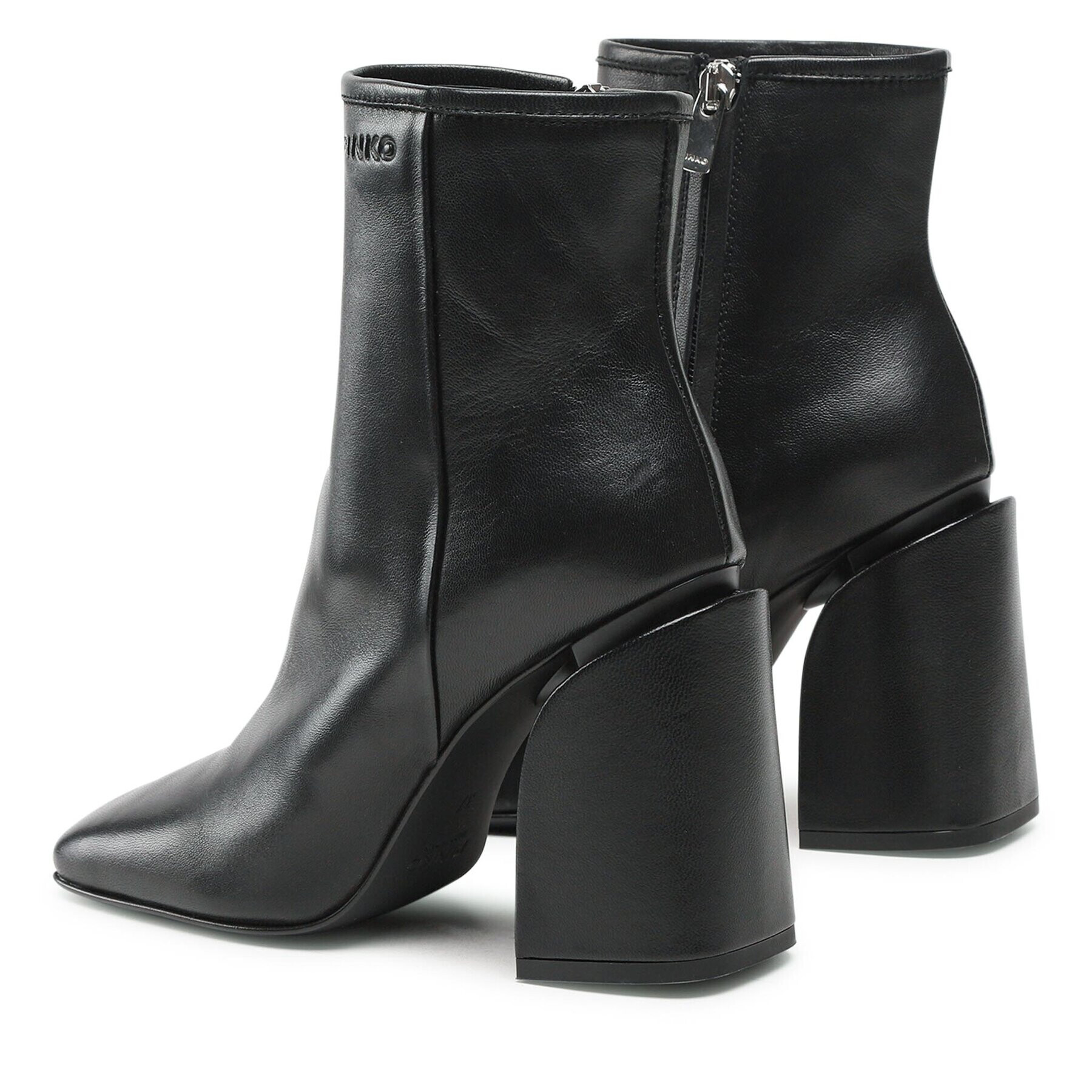 Pinko Botine Tea Tronchetto PE 23 BLKS1 100664 A0N9 Negru - Pled.ro