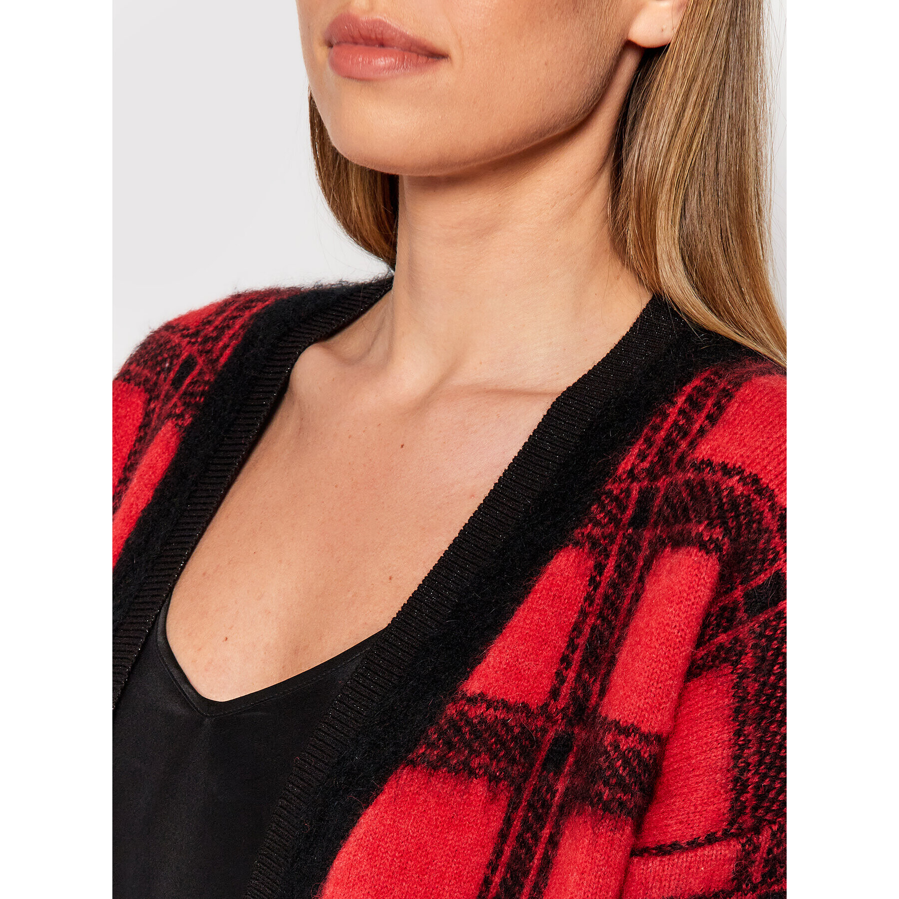 Pinko Cardigan Cabreo 1G166V Y77V Roșu Regular Fit - Pled.ro