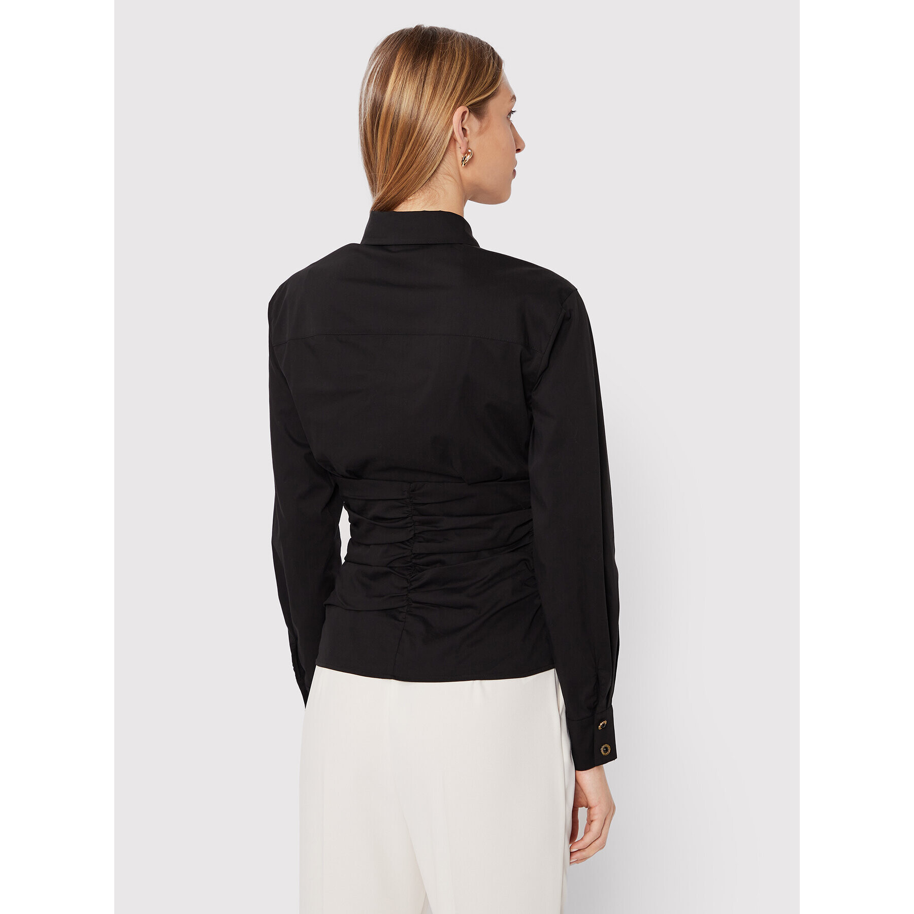 Pinko Cămașă Cornelie 1G18CG Y817 Negru Regular Fit - Pled.ro