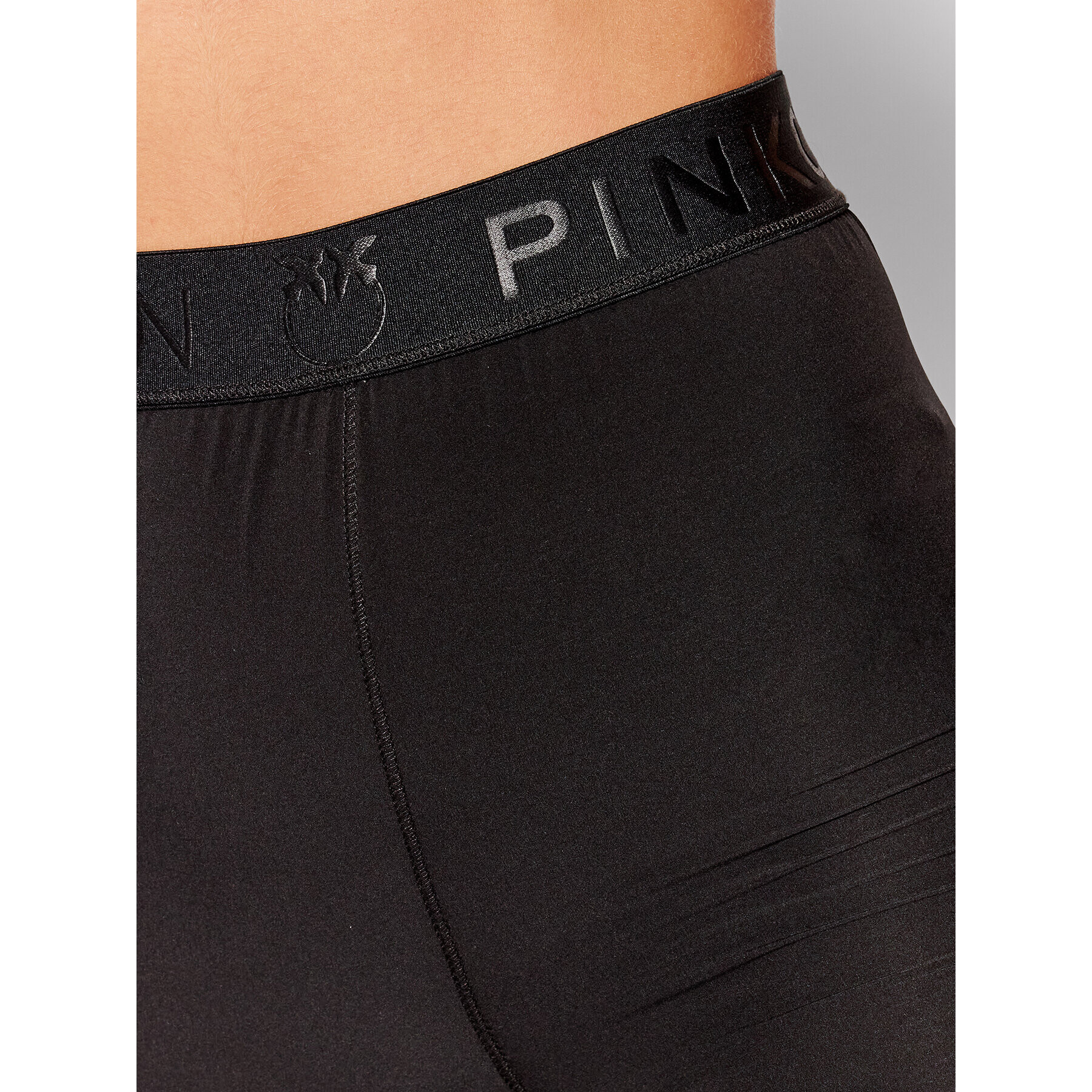 Pinko Colanți Giriz 1G16VC 8493 Negru Slim Fit - Pled.ro